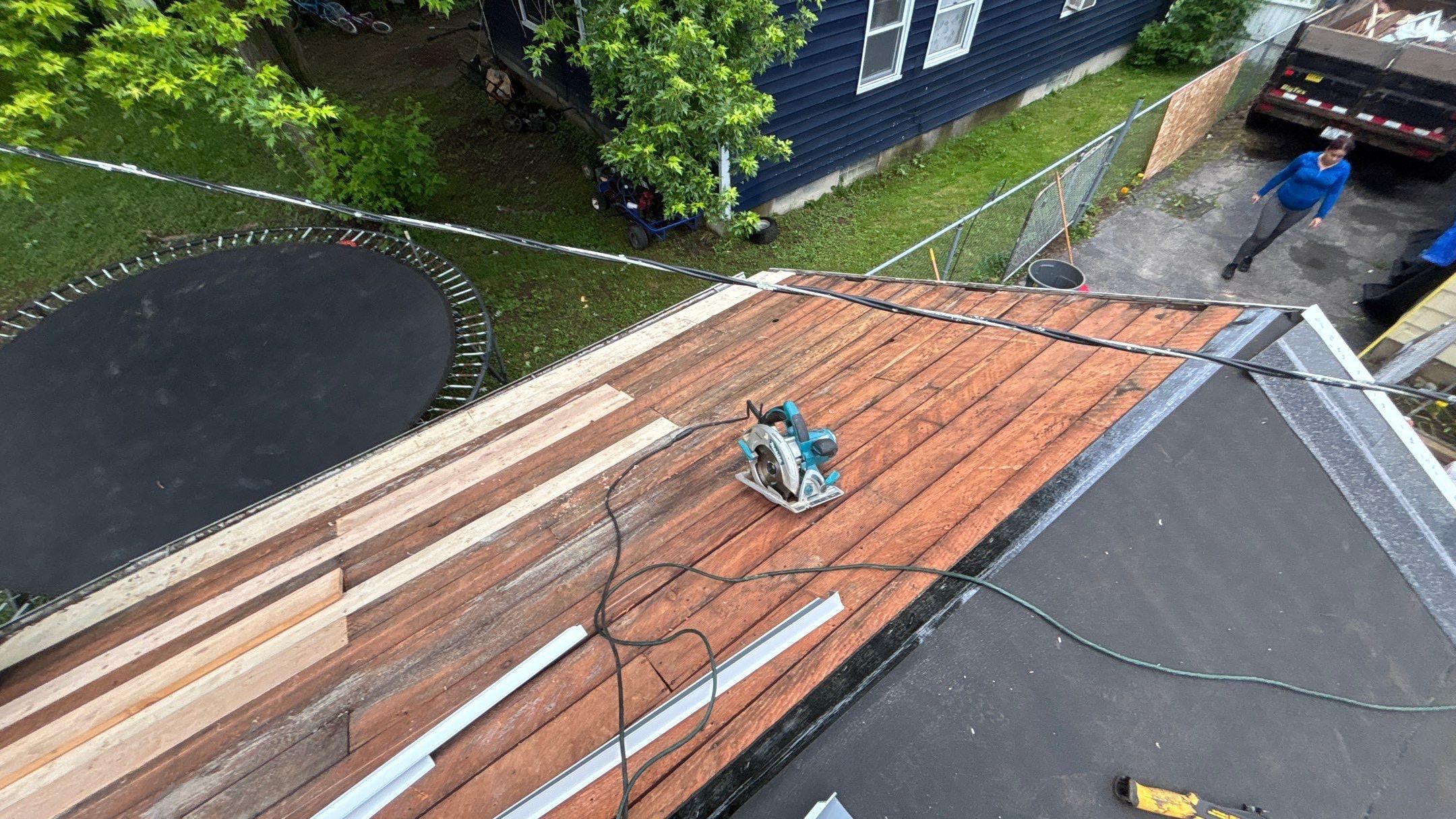 Roof Replacement using Owens Corning Storm Cloud by 180 Contractors