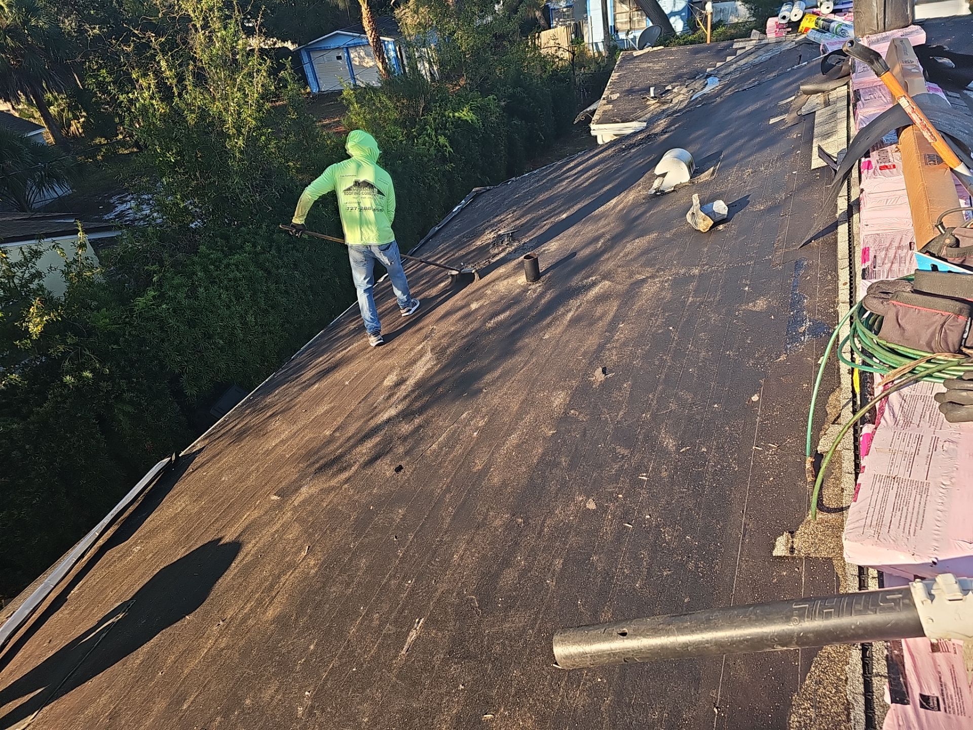 Project in St. Petersburg 33711 by Mitchell Roofing Company LLC