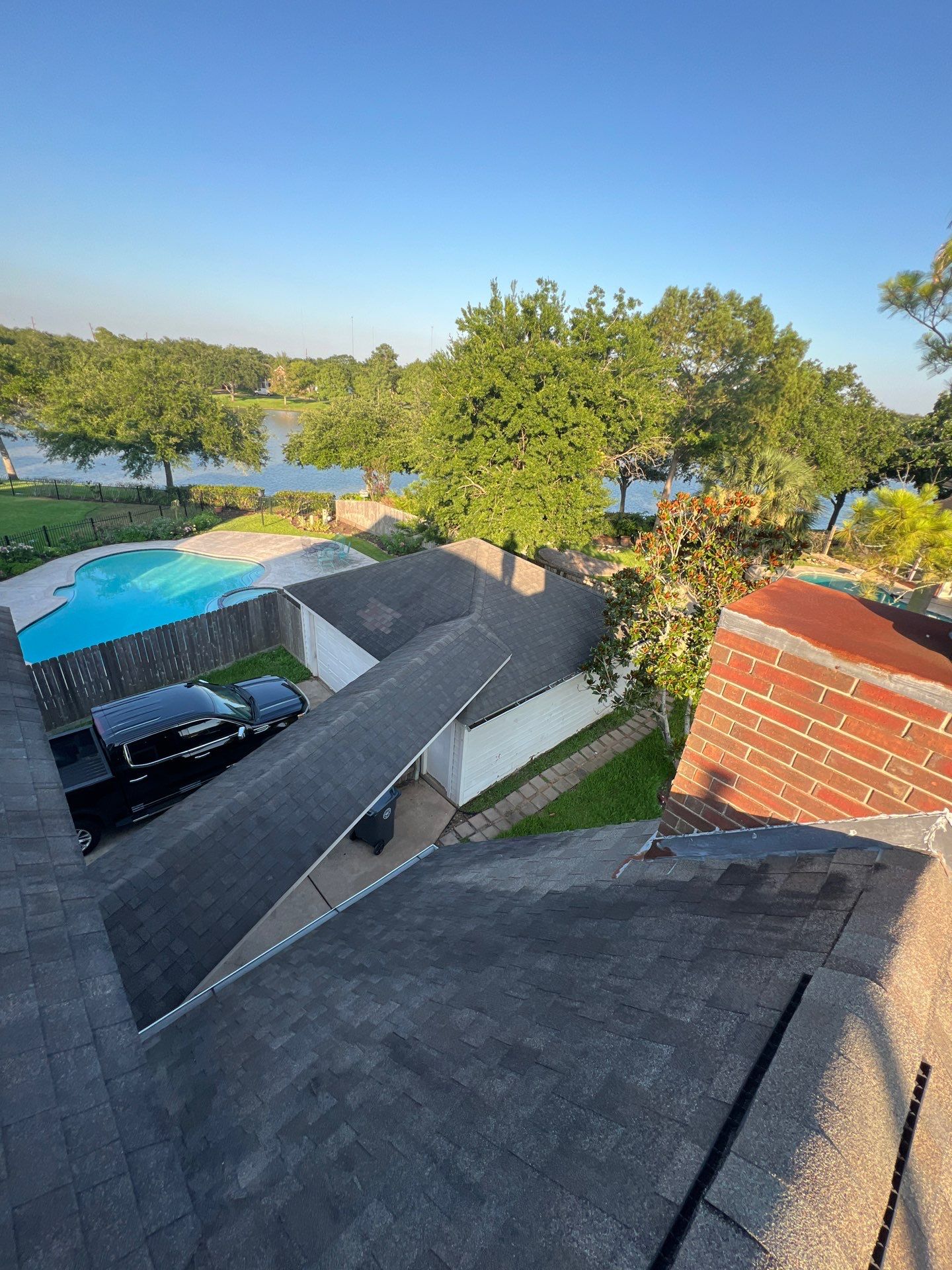 Residential Roofing Installation using Owen's Corning Duration (Lifetime) Shingles by Roof Repair Company
