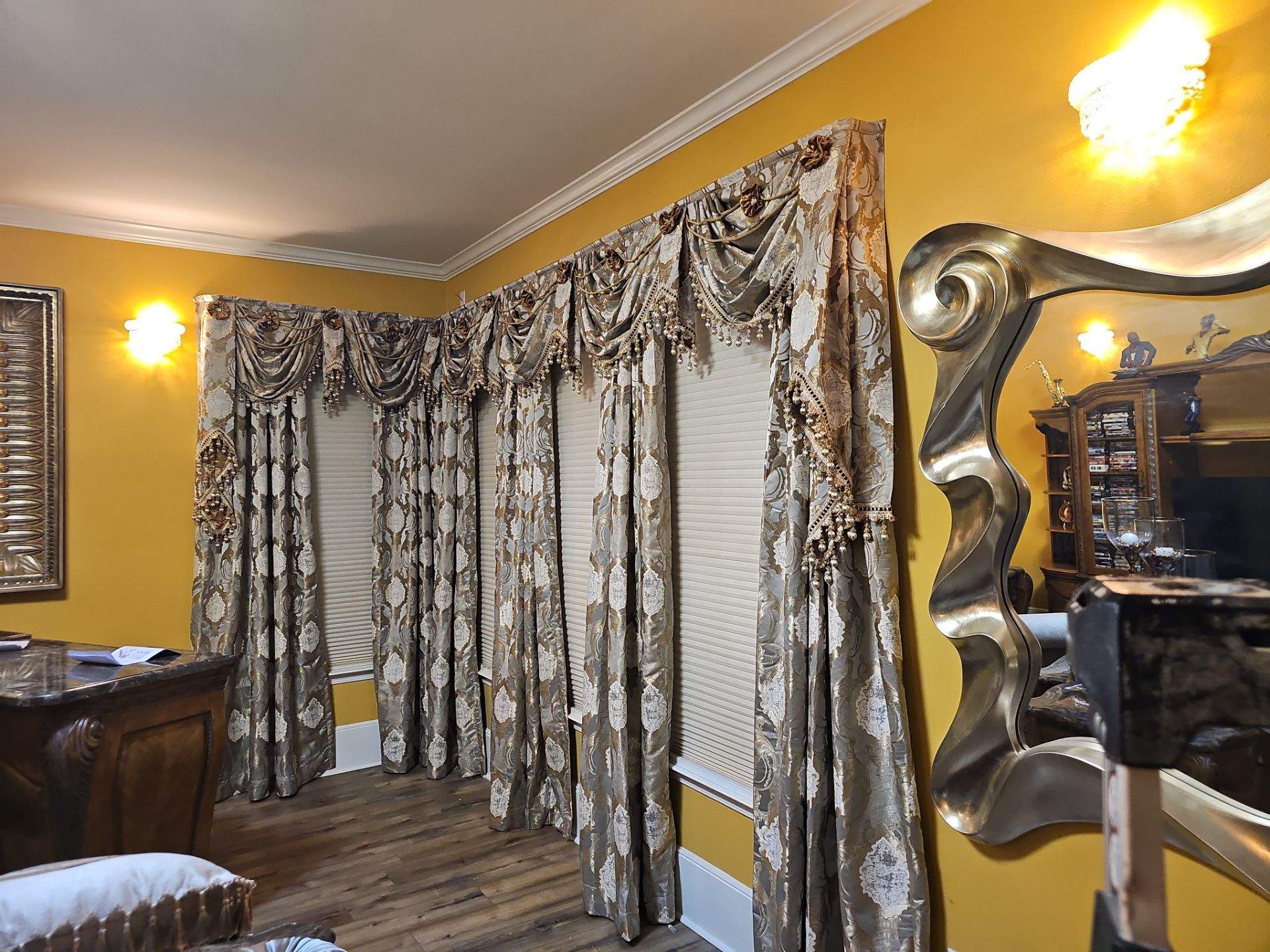 Curtain Rod, Blind, Shade & Window Treatment Installation Projects by Hangman Mounting & Installation