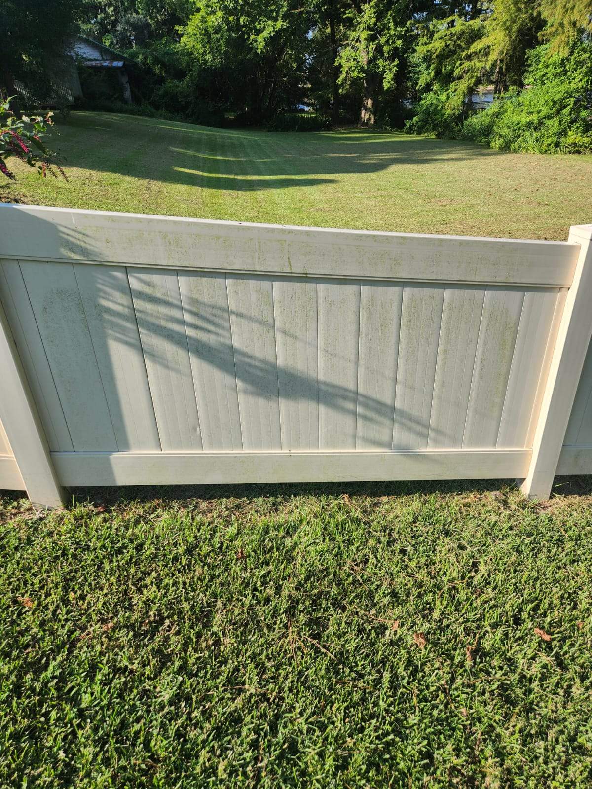 Fence Soft Wash by College Bros Outdoor services
