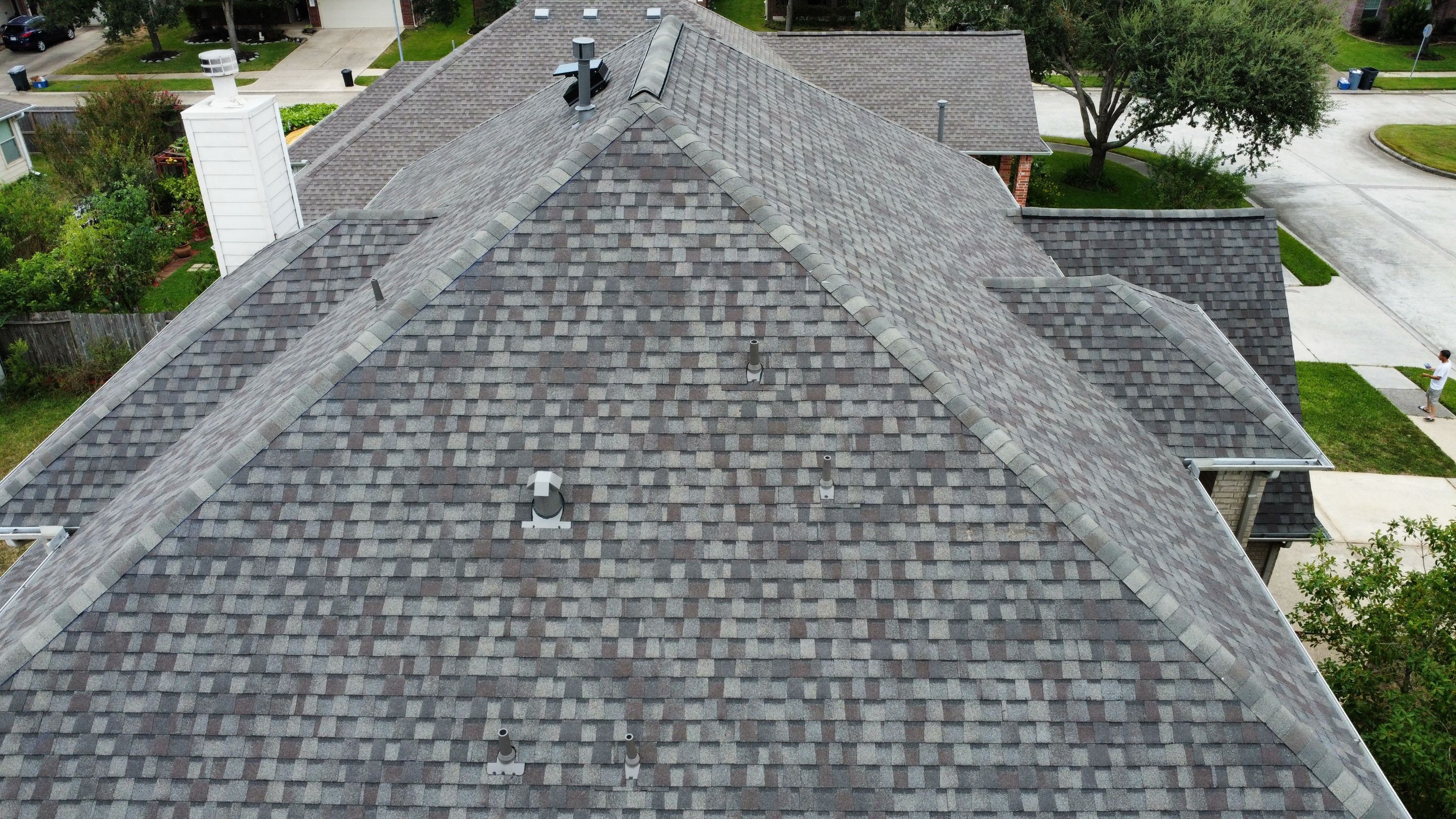 Project in Spring, Texas by North American Roofing Company