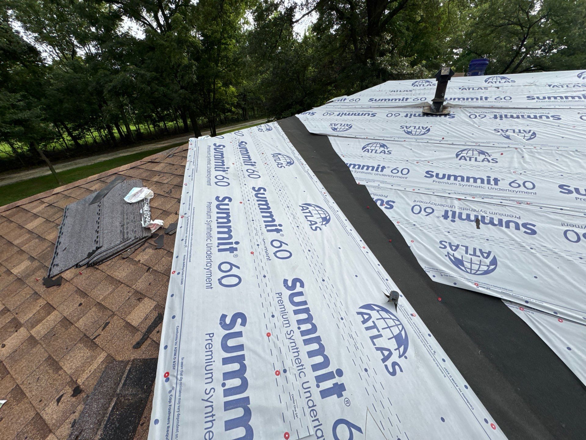 Residential Roofing Install - Atlas Pinnacle Pristine Shingles - Color Morning Harvest  by Titan Commercial & Residential Roofing 