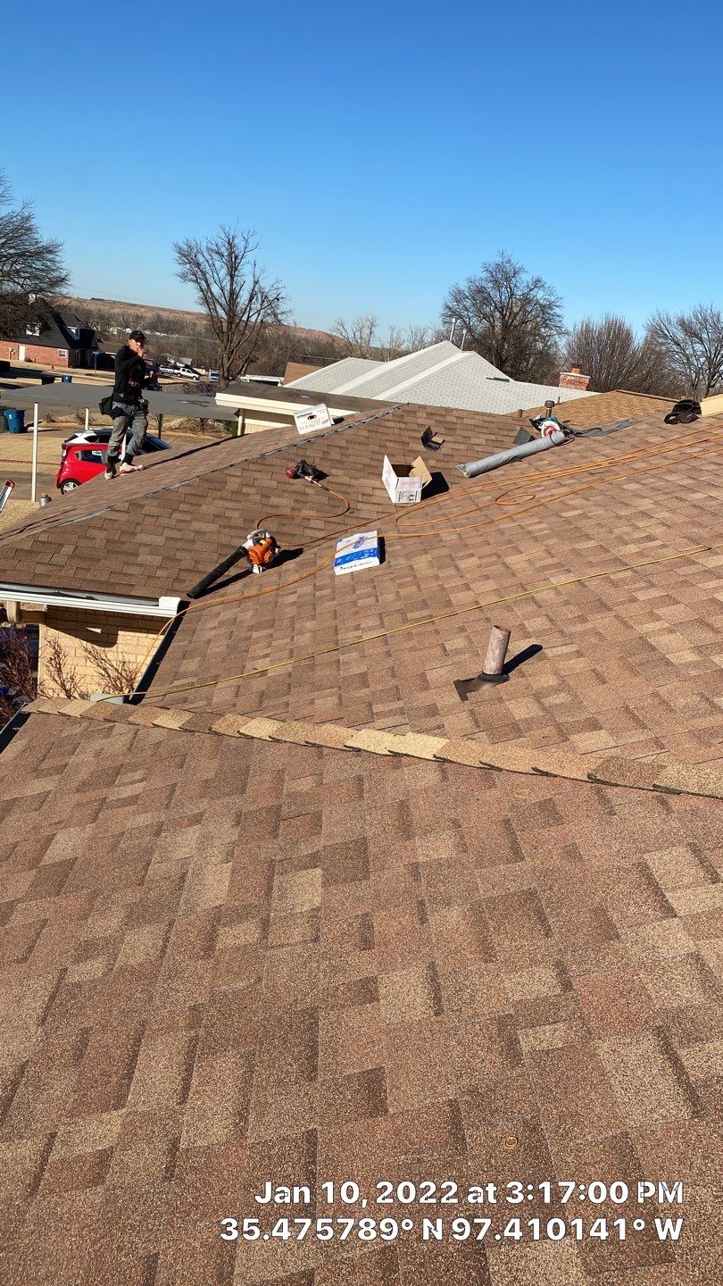 Residential Roofing Installation using Malarkey Vista Class 3 Sienna Blend  by Icon Roofing And Construction 