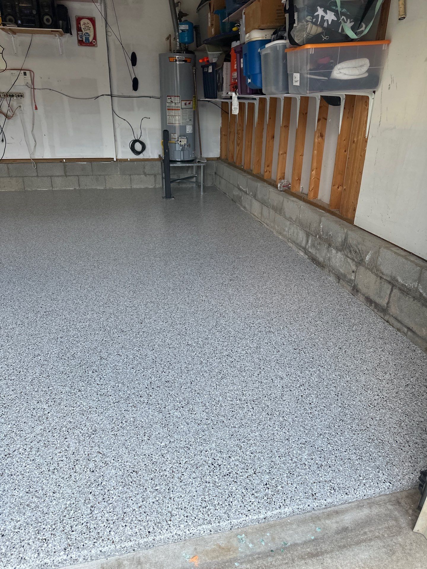 Garage Floor Coating using Coyote by My Garage Floor Guys