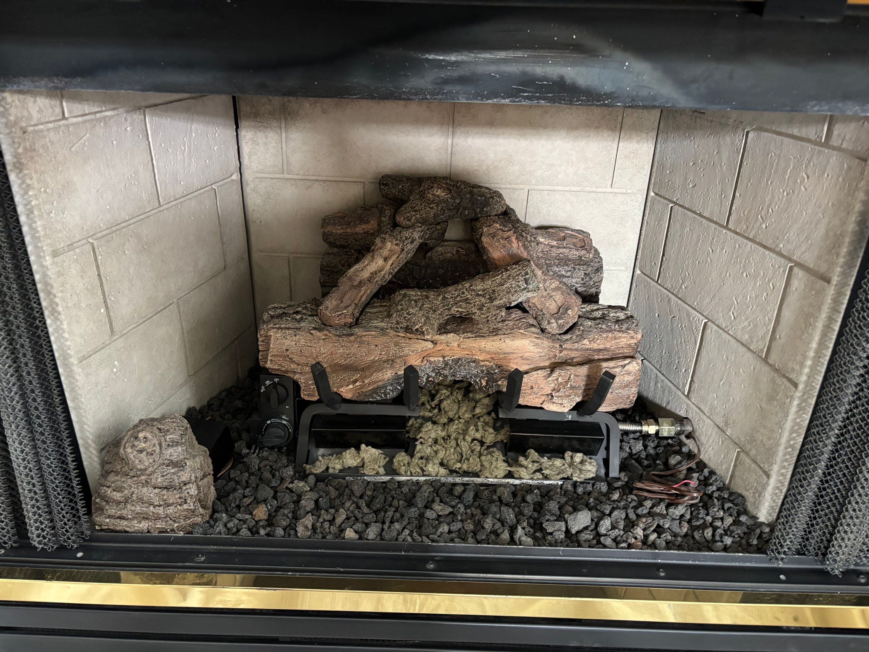 Gas fireplace service in Suffolk by Premier Chimney and Roofing