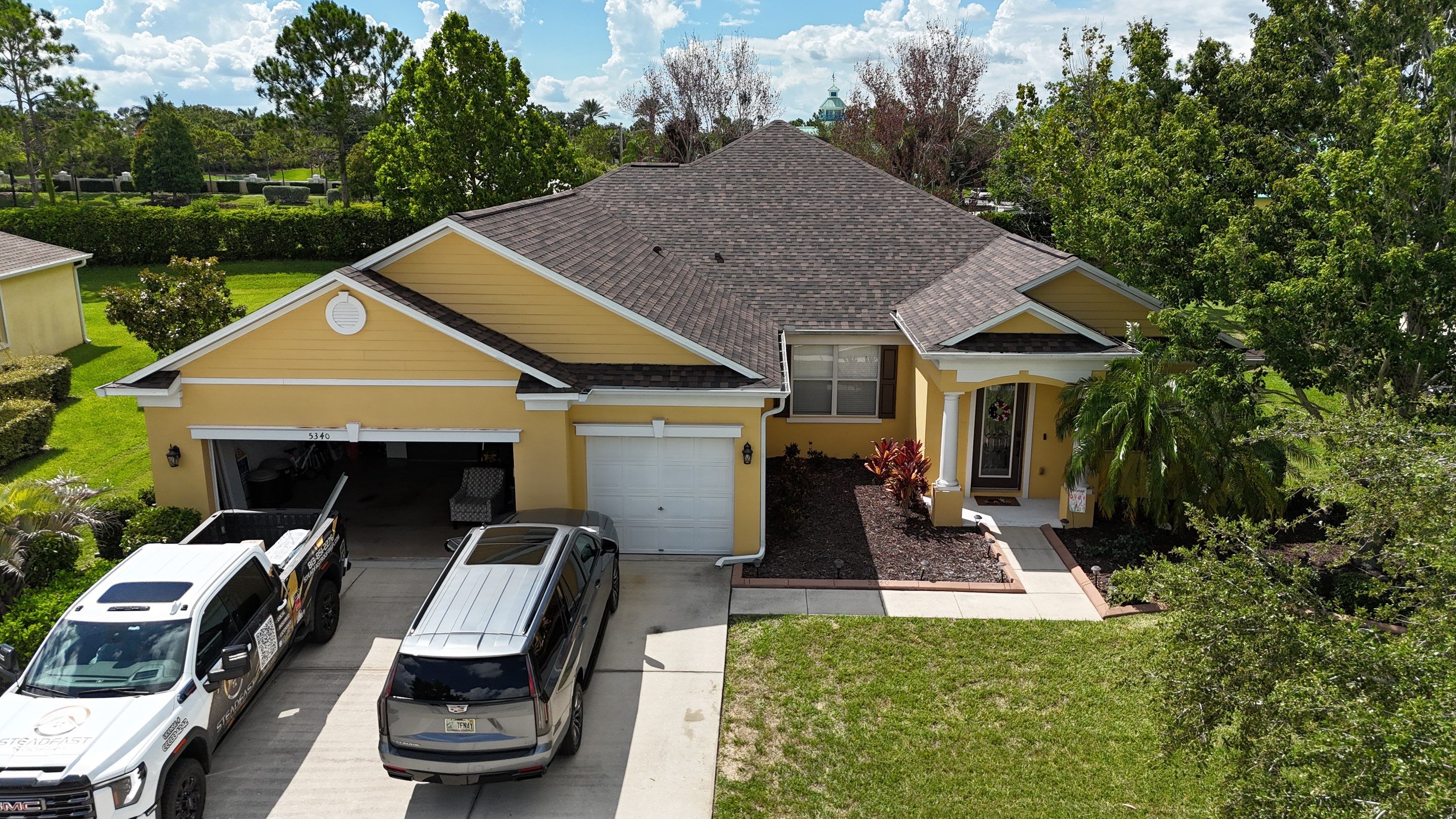 Roof Replacement in Apollo Beach, FL by Steadfast Roofing 