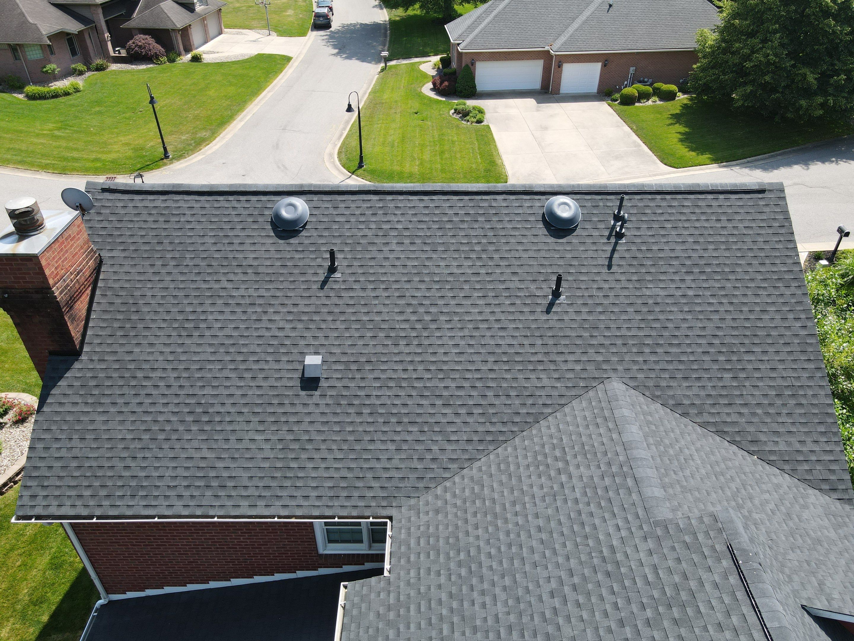 Residential Roofing Installation using GAF Timberline HDZ by Rainstoppers Roofing