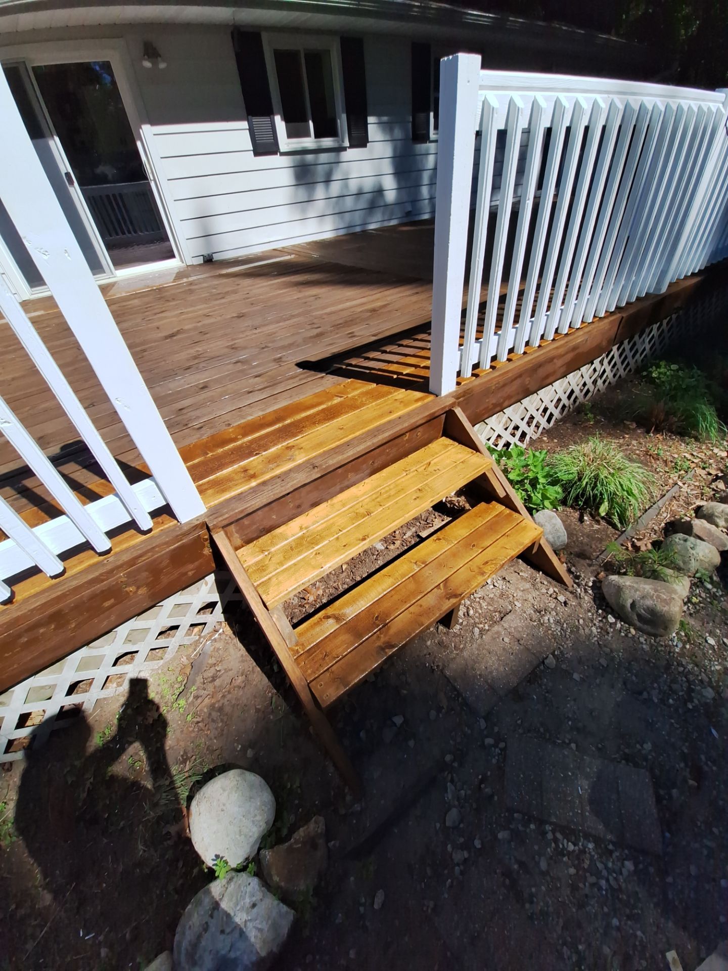 Deck Staining. by Gordon Painting