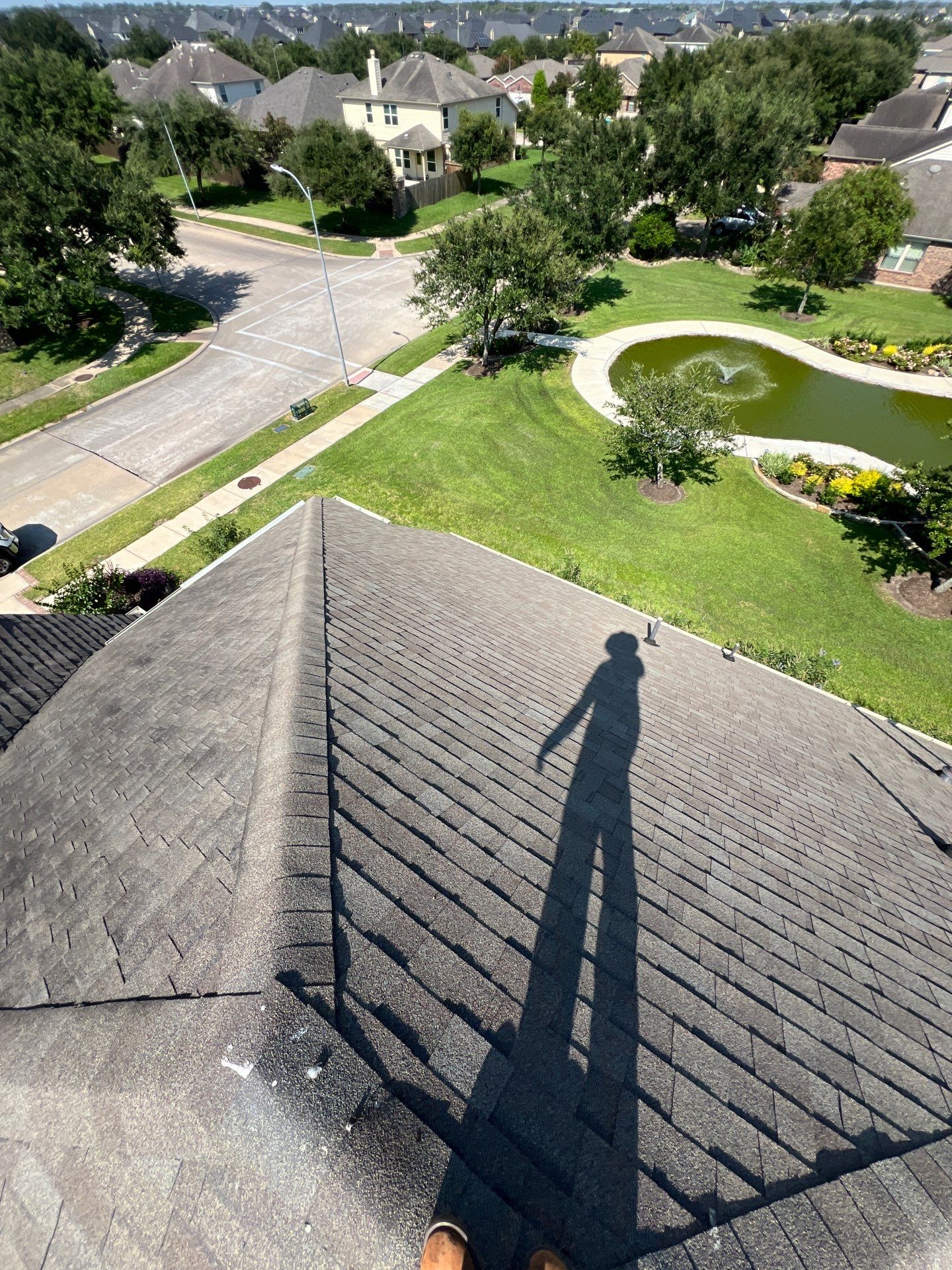 Hail Damage using Owen's Corning Duration (Lifetime) Shingles by Roof Repair Services LLC