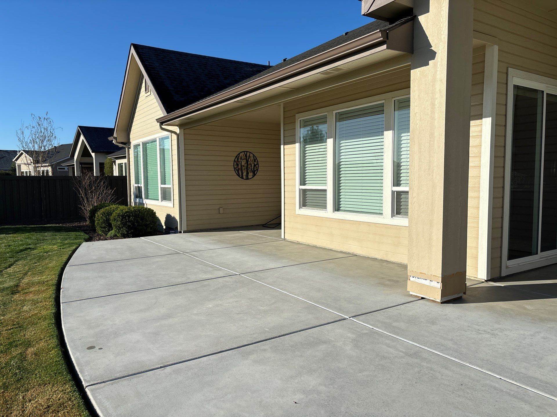 Vuba Stone Patio Makeover for Eva by Mr. Mudd Concrete