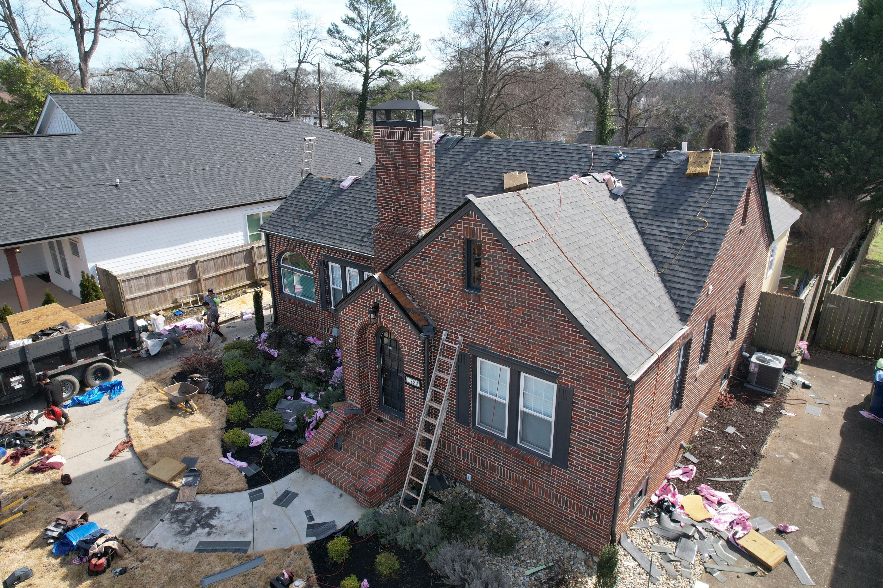 Residential Roofing Installation using Owens Corning by Inspector Roofing and Restoration
