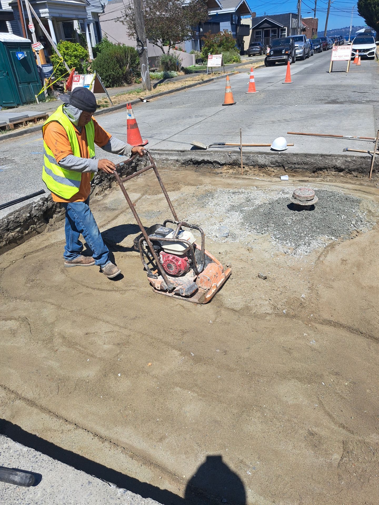 David | Street Concrete Pannels, Sidewalk & Curbing by Jireh Asphalt & Concrete Inc 