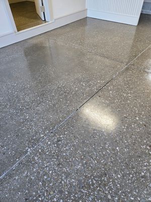 Grind & Seal Garage Upgrade
