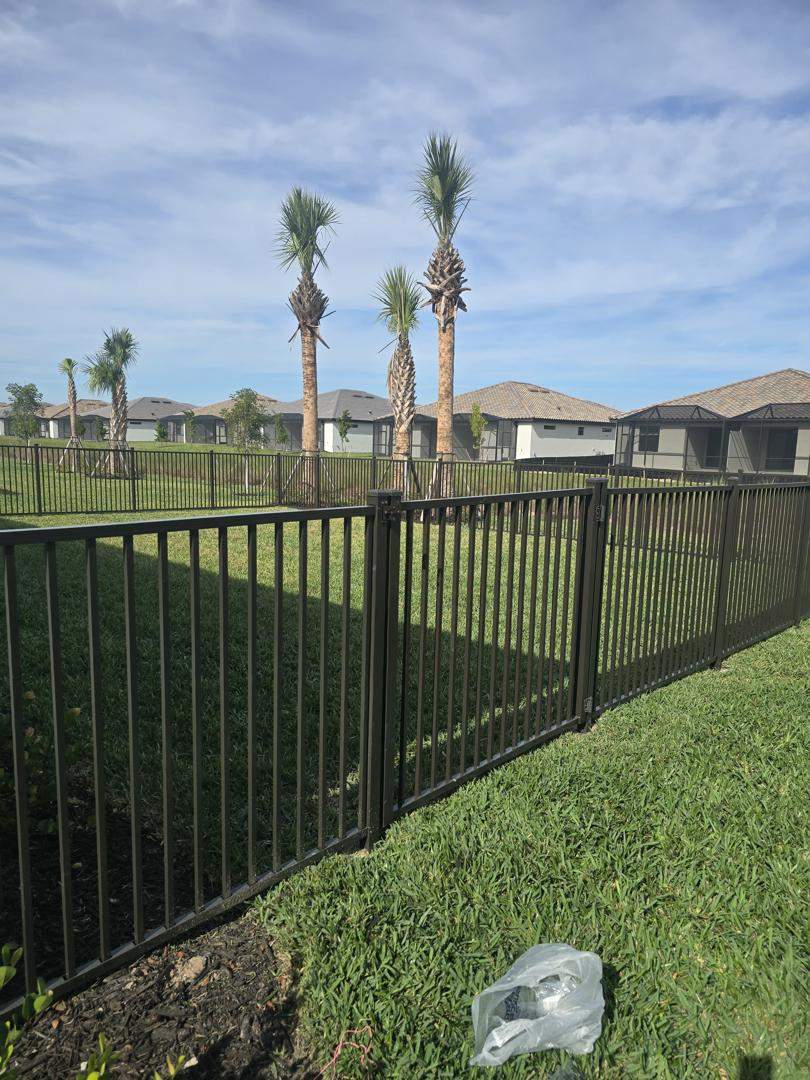Commercial Bronze Aluminum in Estero by True Fence LLC