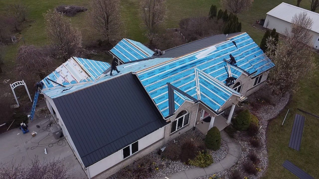 Wind-Resistant Metal Roof Installation in Rural Columbia City, Indiana by 4Ever Metal Roofing
