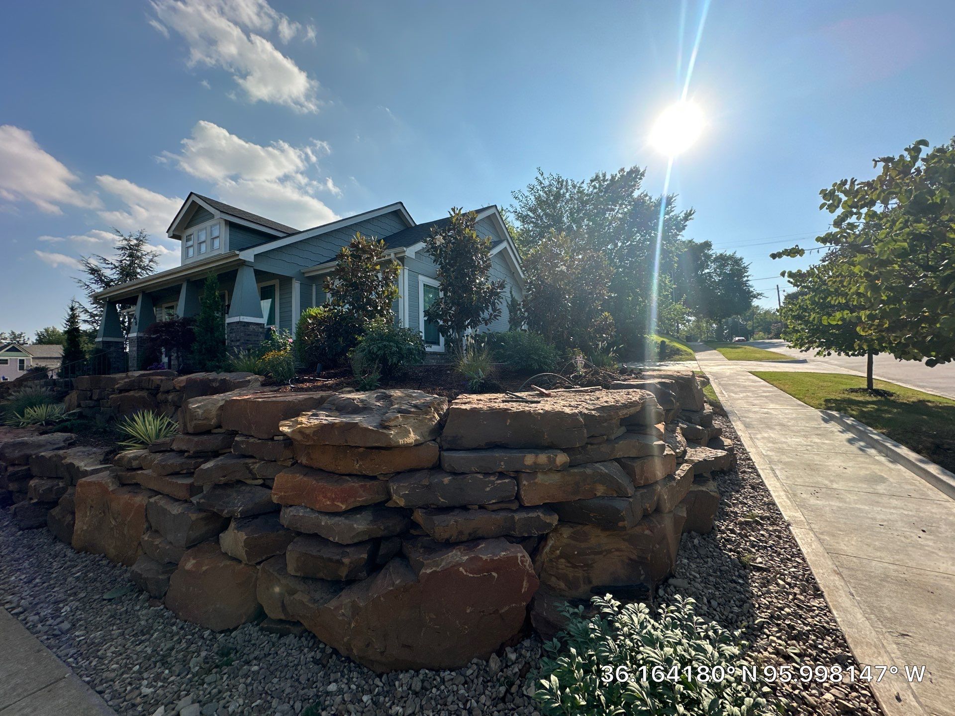 Project in Tulsa by Greenscapes Outdoor
