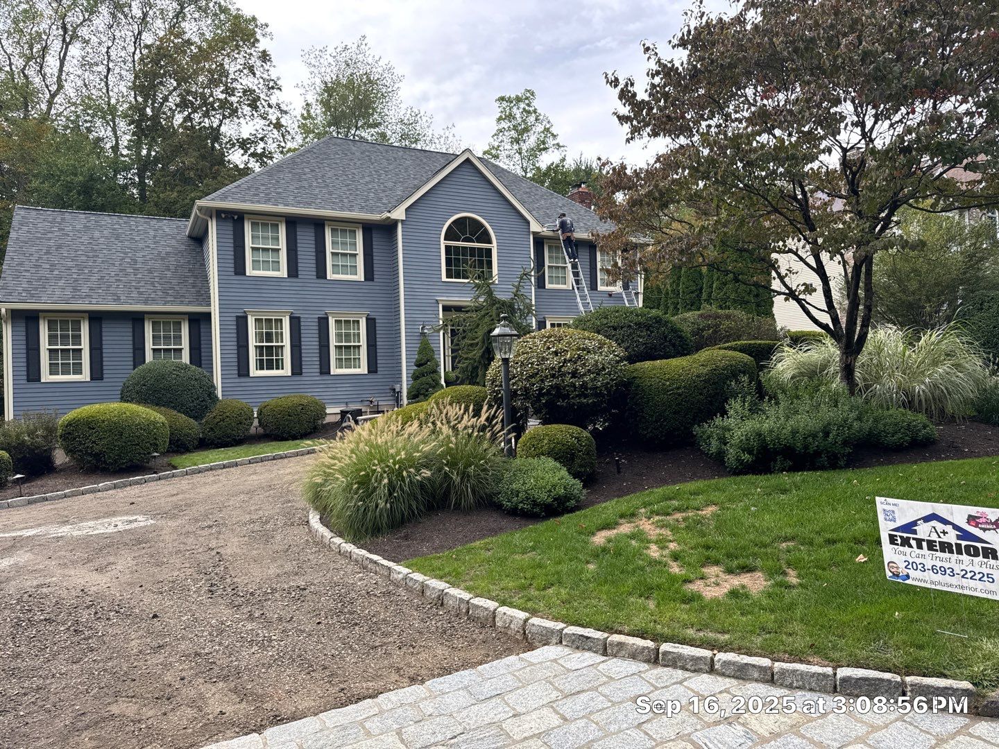 Residential Roofing Installation using Owens Corning TruDefinition Duration - Estate Gray by A Plus Exterior