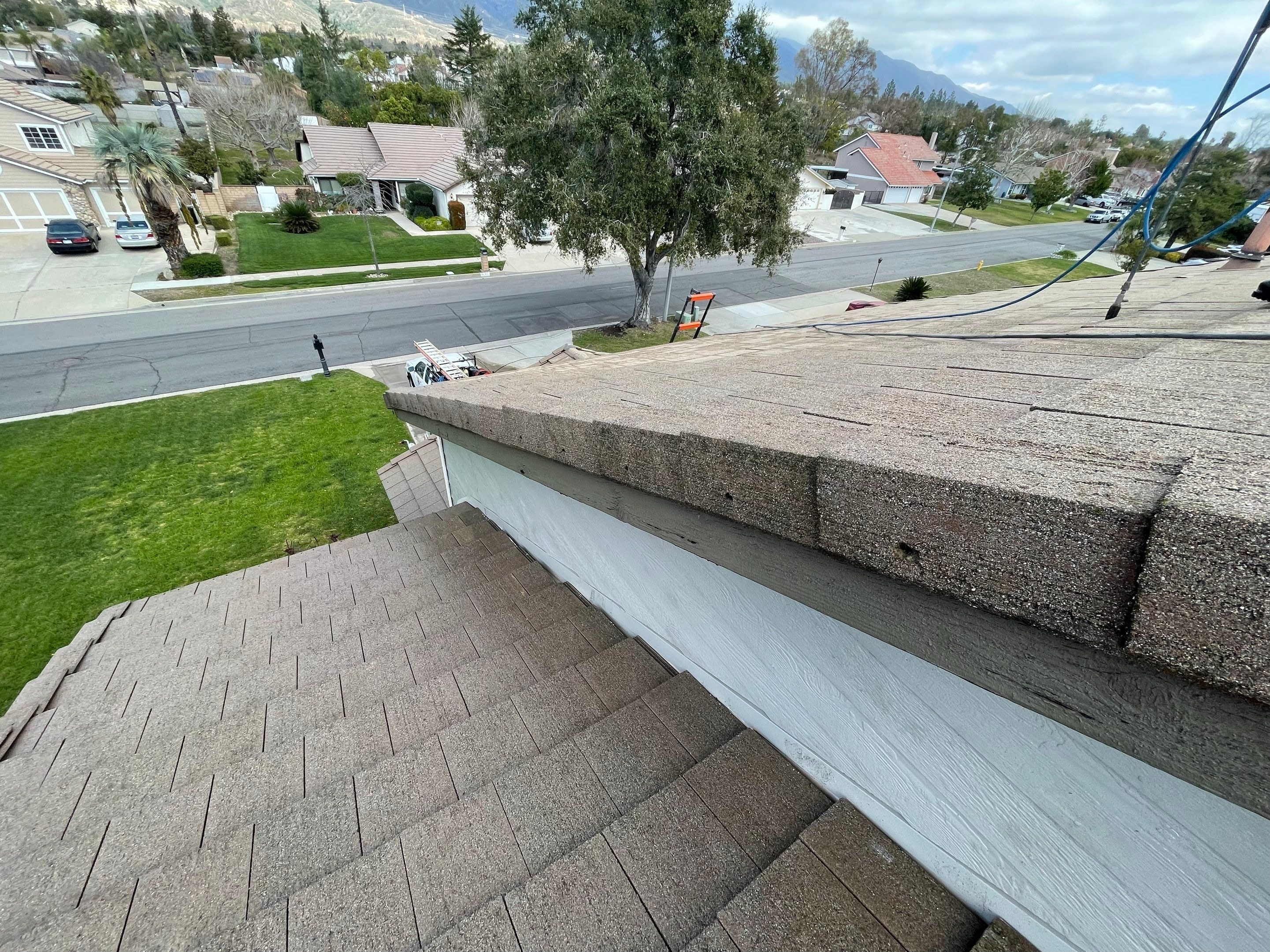 Roof Washing in Rancho Cucamonga Ca by Palm Coast Solar Cleaning