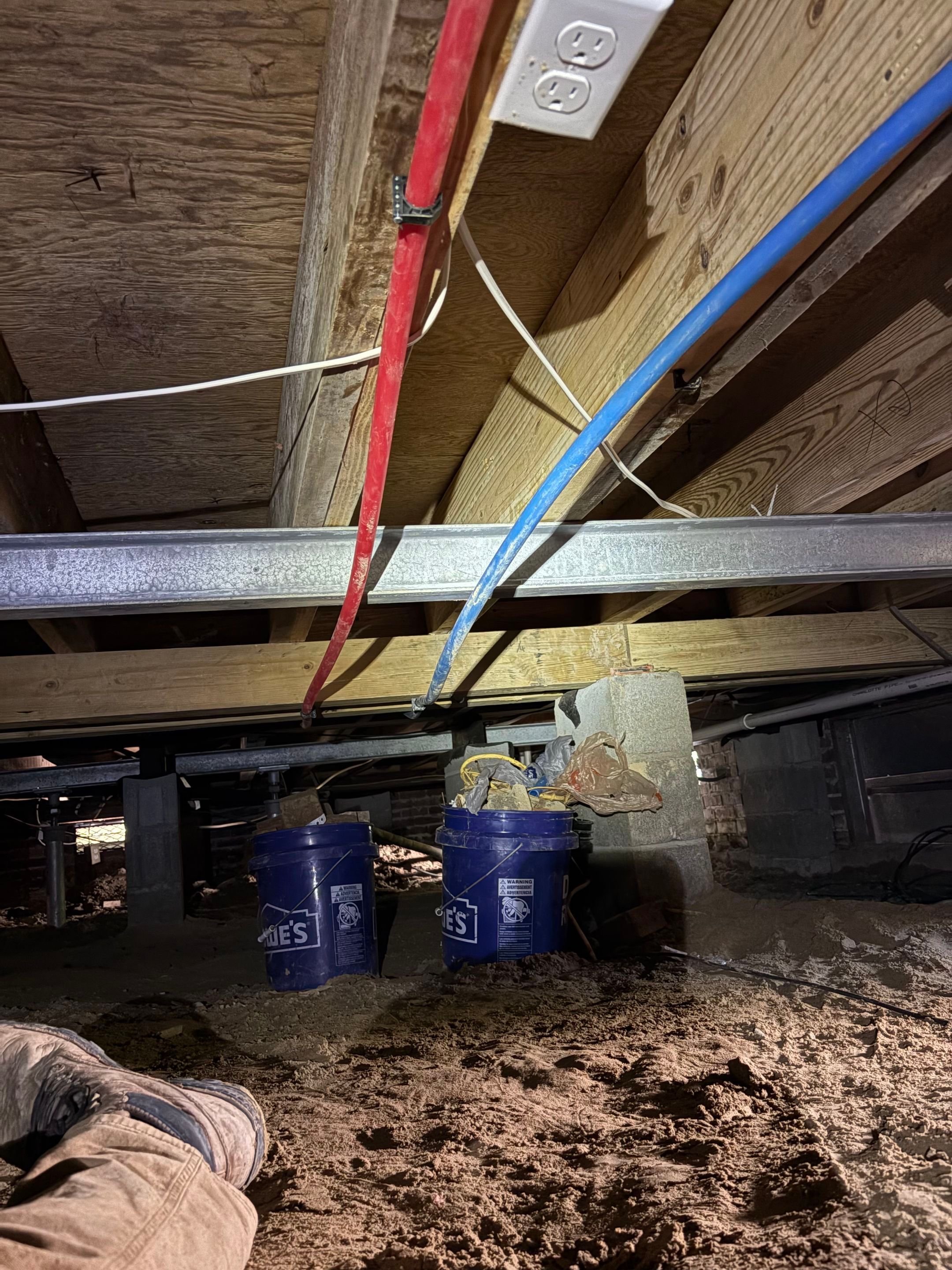 Project in Suffolk by Patriot Crawl Space Repairs