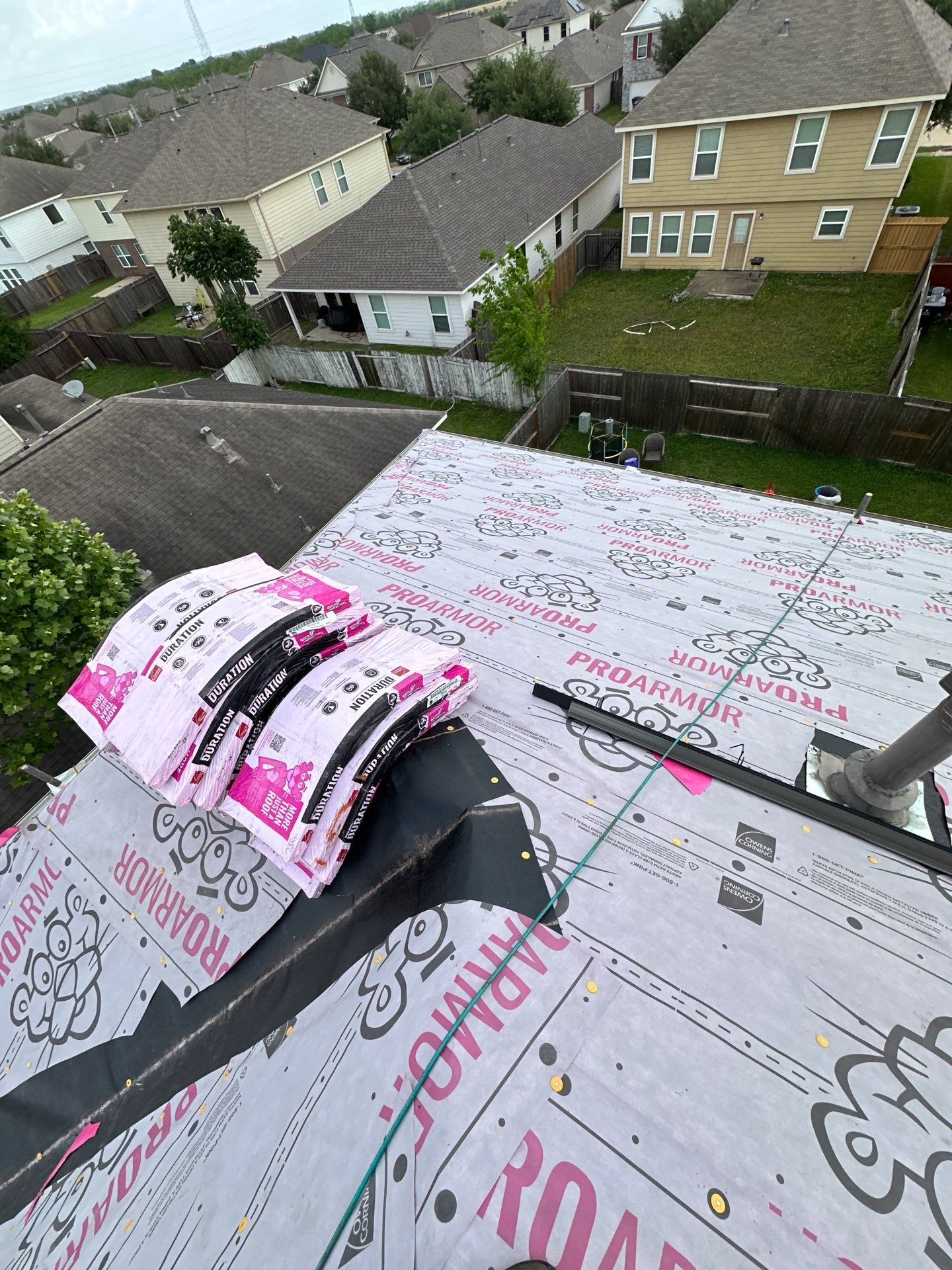 Project in Katy by Motion Roofing