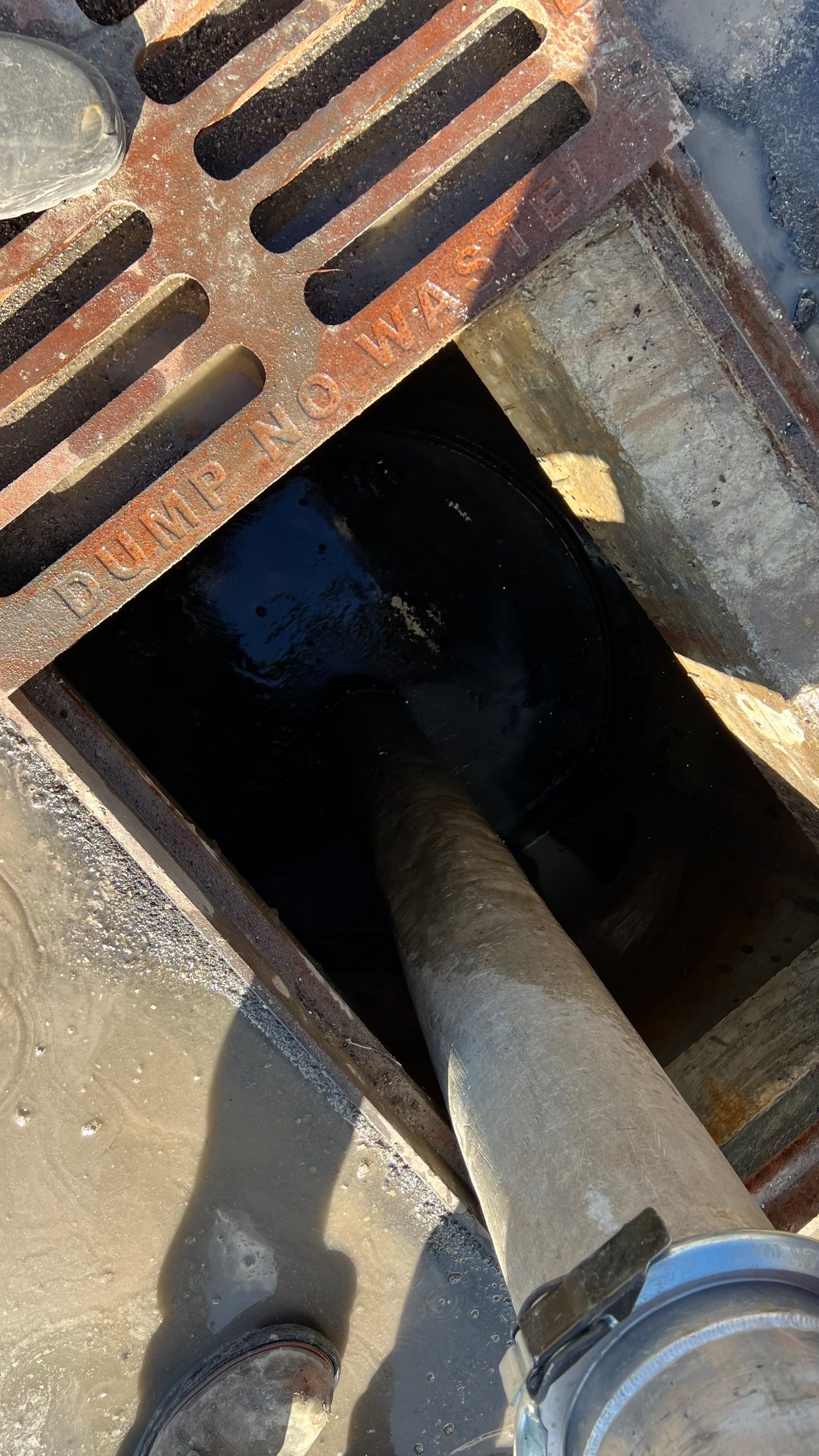 New Construction Storm Drain System Cleaning by APS Power & Water