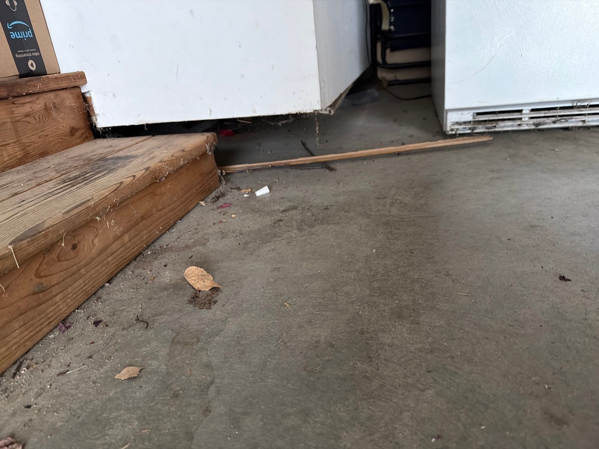 Decorative Chip Epoxy Garage Floor Coating in Sioux Falls by Select Painting, Coatings & Garage Cabinets