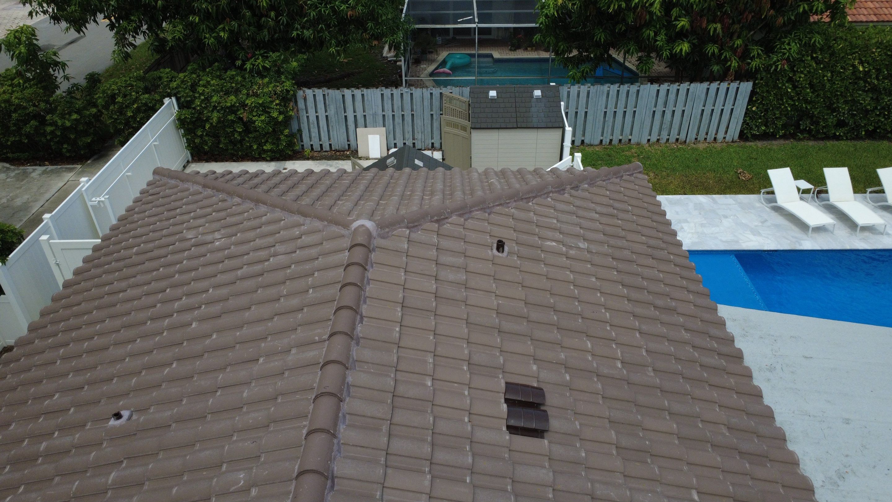 Residential Roofing Installation using Eagle Roofing Tile by BLUES BROTHERS ROOFING