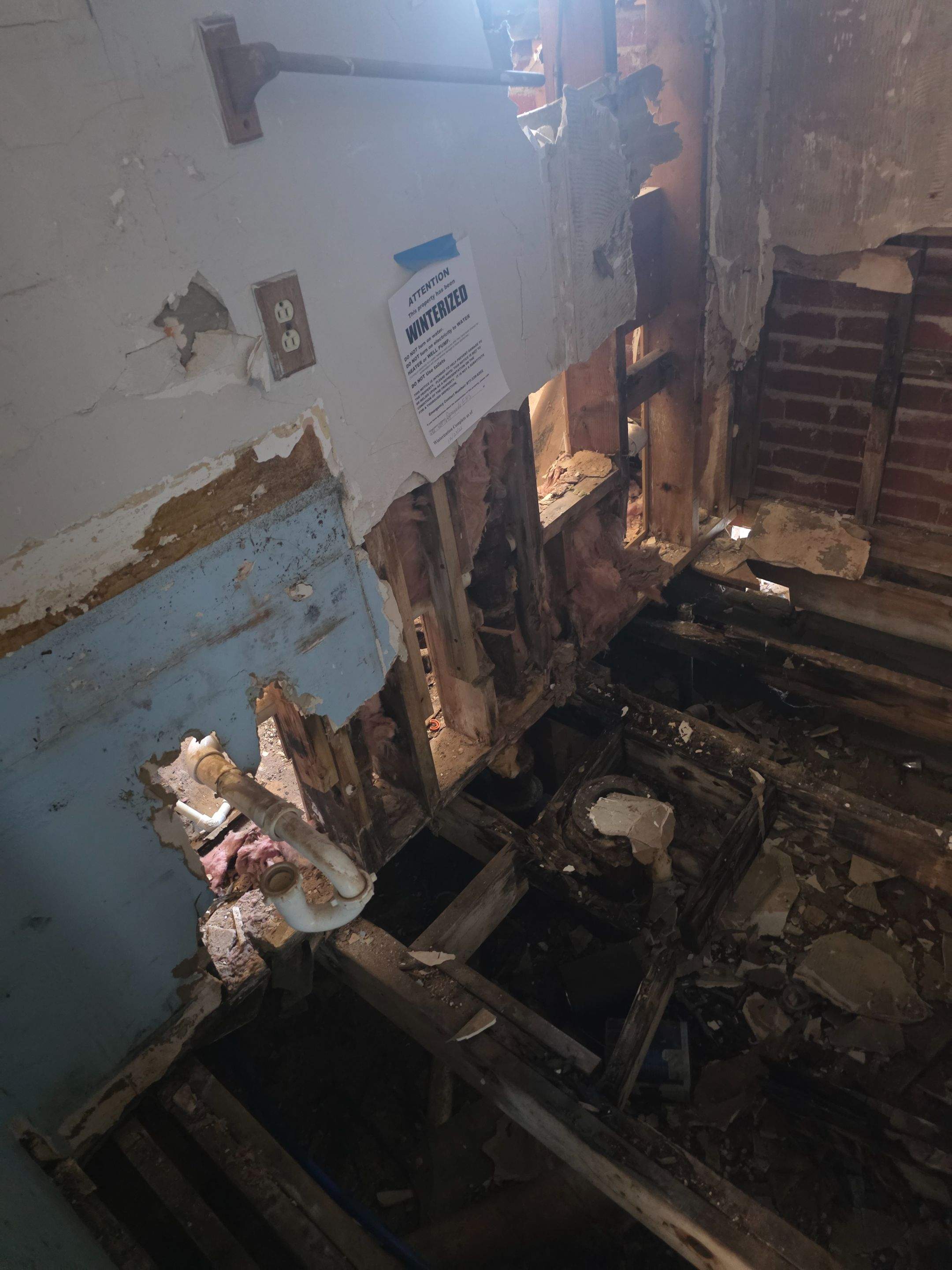 Restoration of an abandoned home - Project in Midland, TX by Harden Enterprise Services LLC