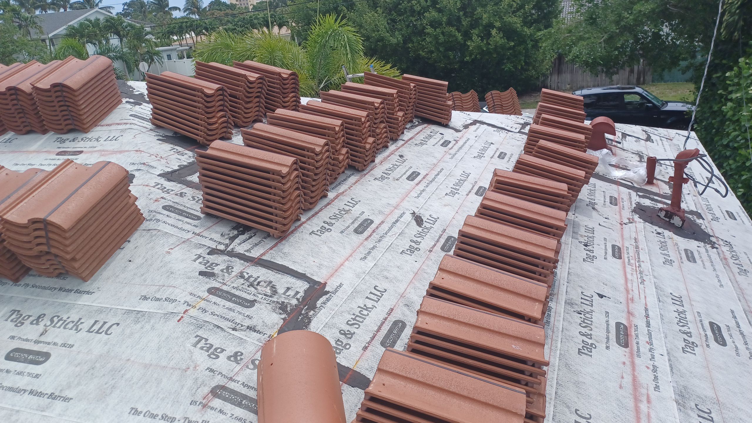 Residential Roofing Installation using Eagle Roofing Tile by BLUES BROTHERS ROOFING