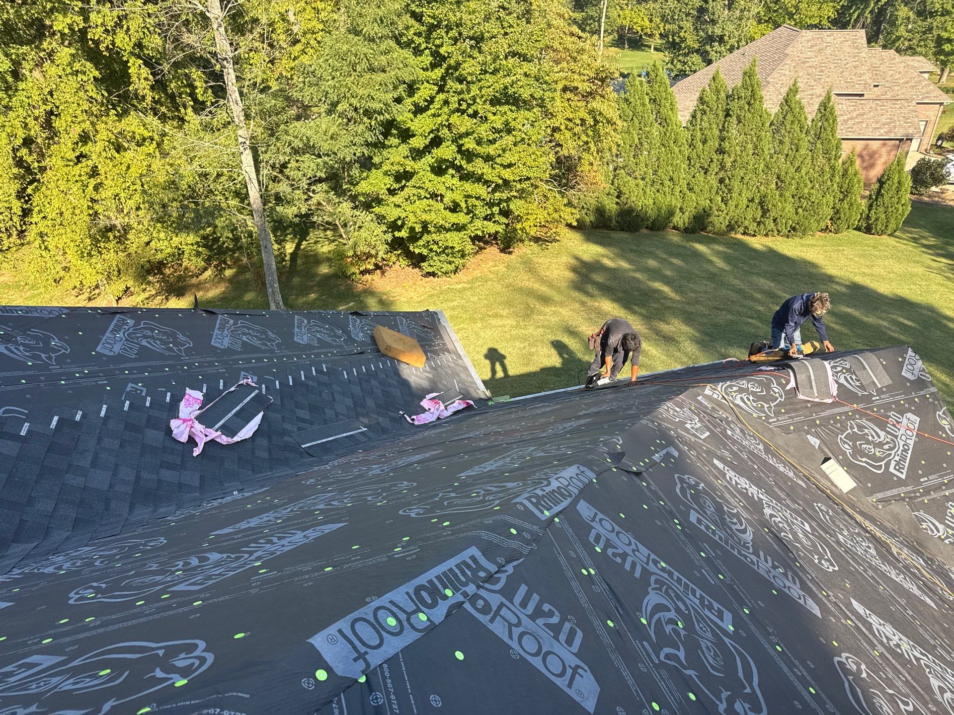 Re roof  by Roofing/construction Report