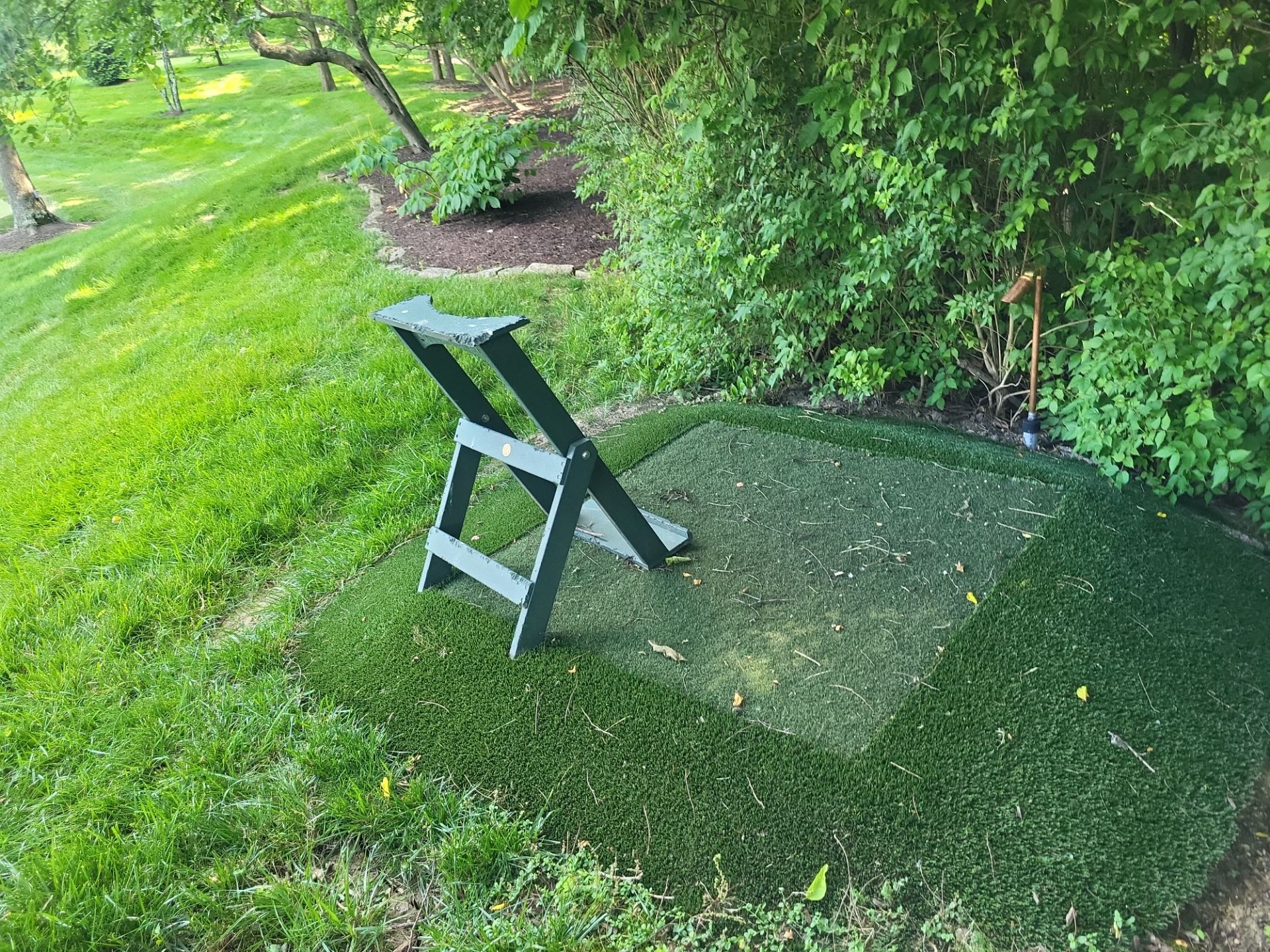 Residential Putting Green Maintenance (2010 Green Installation) by Southwest Greens Midwest