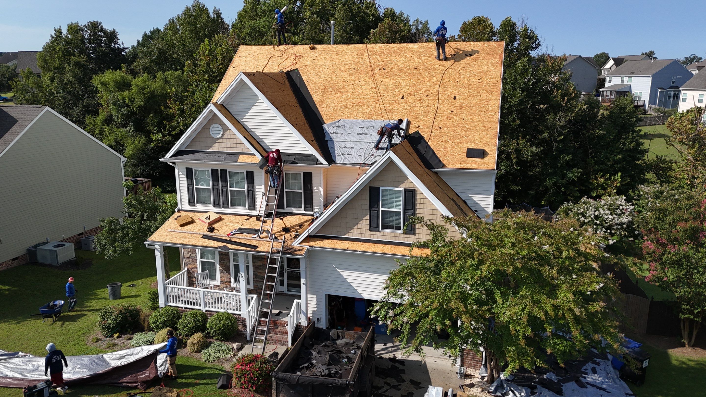 Roof Replacement - GAF Timberline HDZ Charcoal by Pro Performance Roofing
