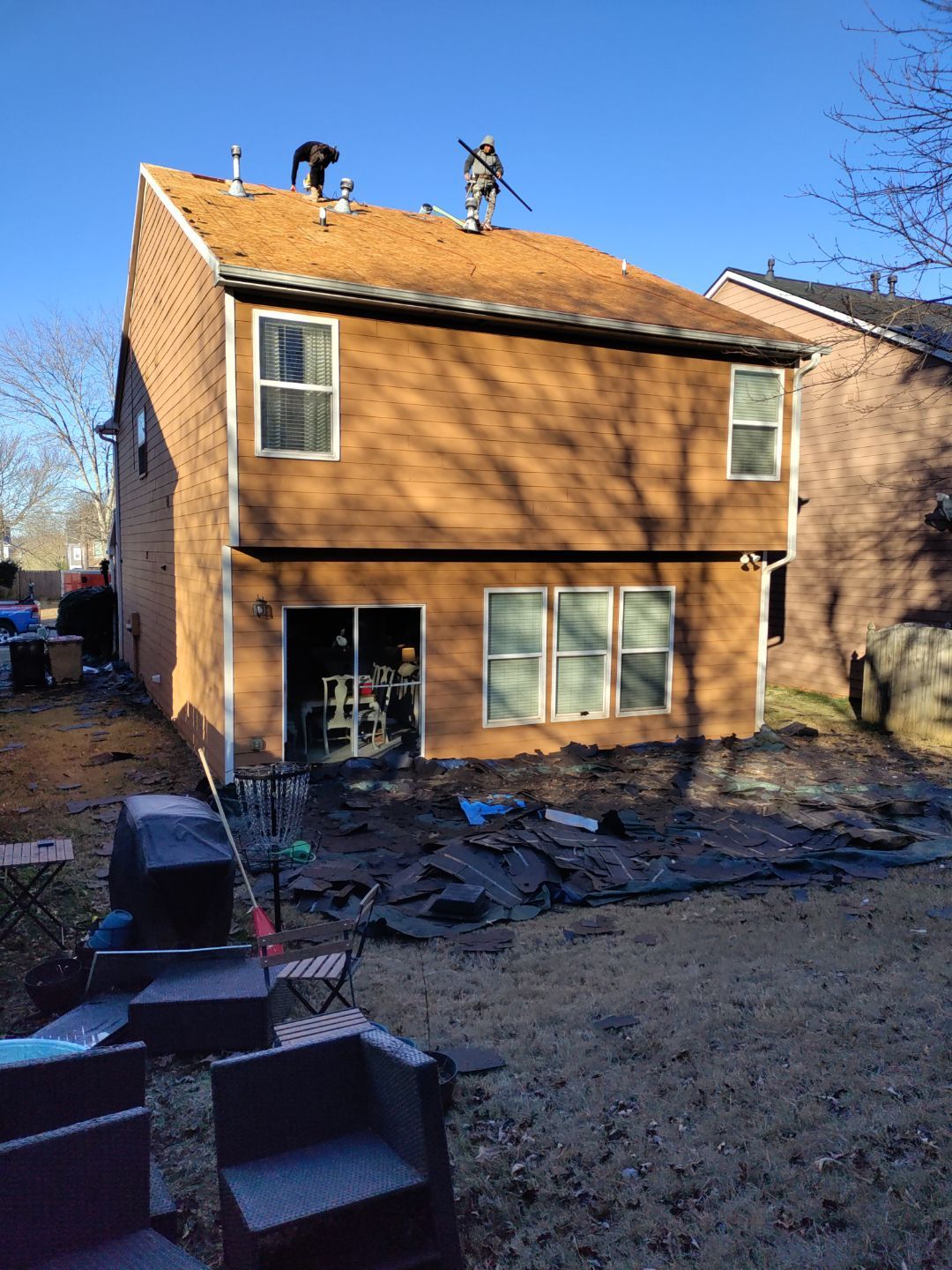 Residential Roofing Installation using Owens Corning by Inspector Roofing and Restoration