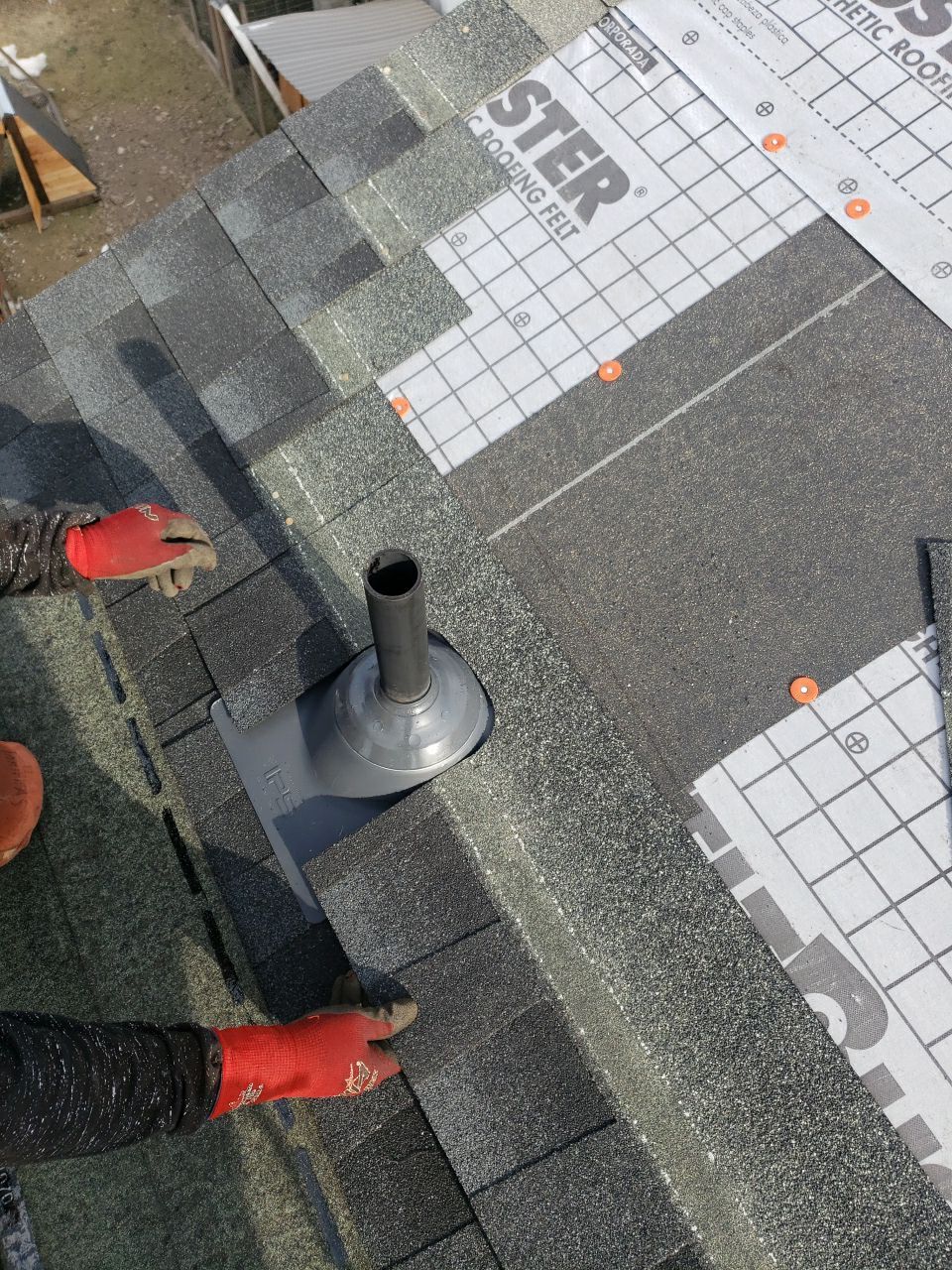 Residential Roofing Installation using GAF Timberline HDZ - Lifetime Shingle by The Roof Doctor