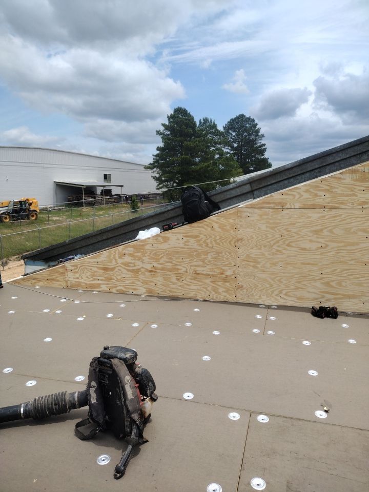 Office Building in Magnolia by Hostetler Roofing