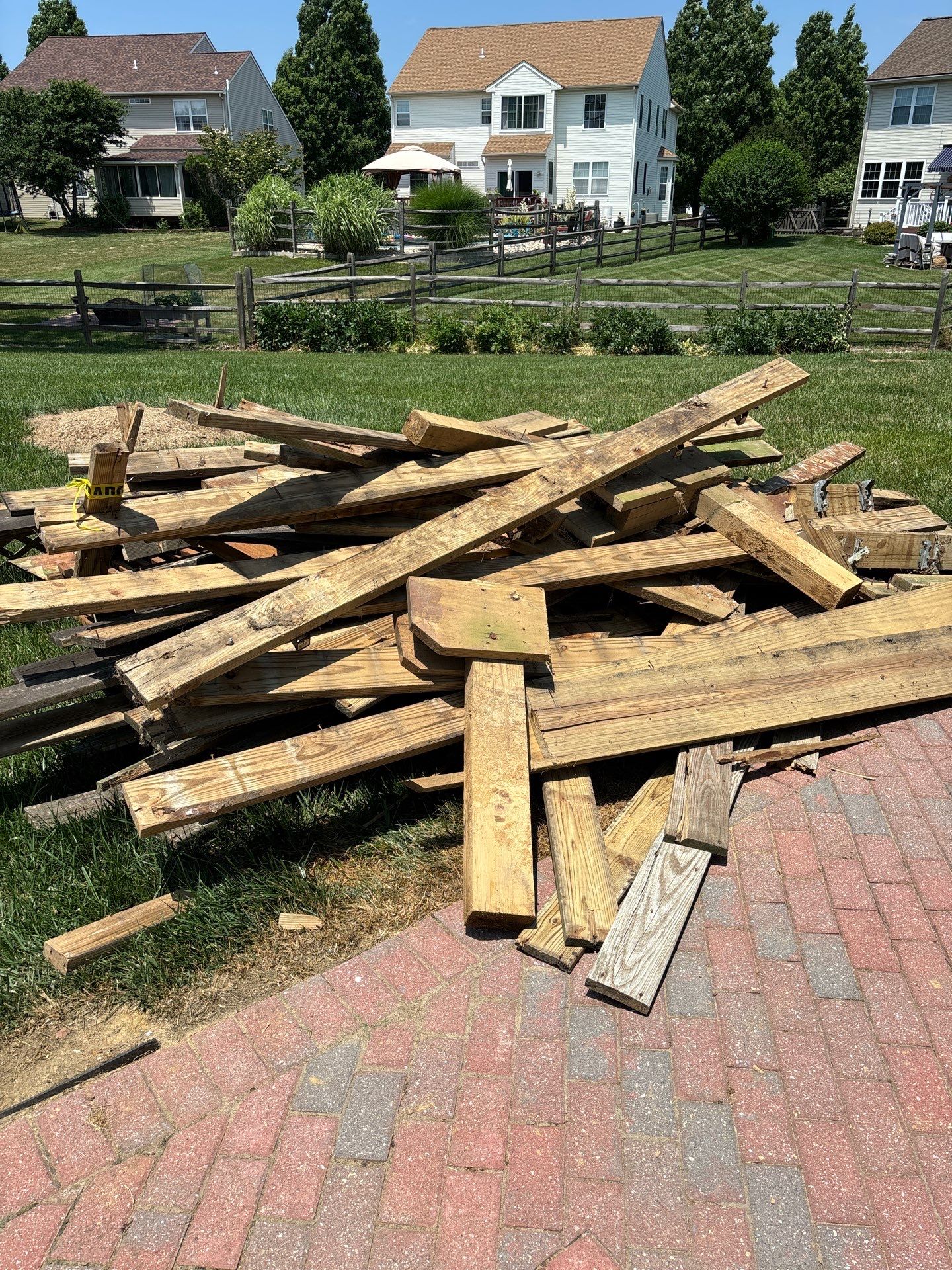 Deck Transformation: New Composite Deck Installation by Laser Focused Solutions LLC