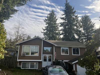 Residential Roof Repair in Progress in Port Orchard, WA