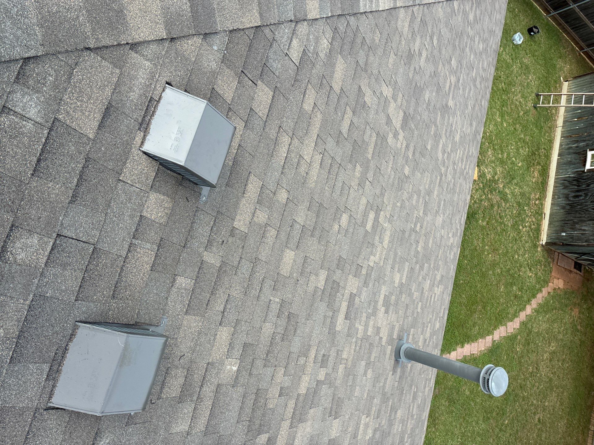 Cleburne Storm Restoration In time for Closing. by Berry Good Roofing 