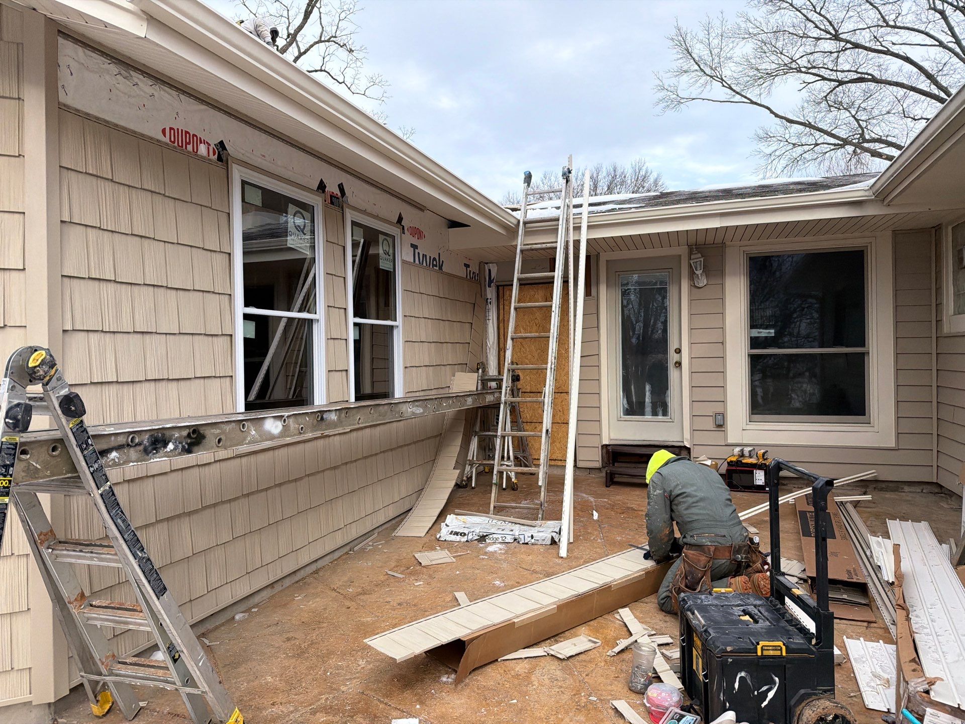 Project in Lake Saint Louis by Acute Roofing And Exteriors 