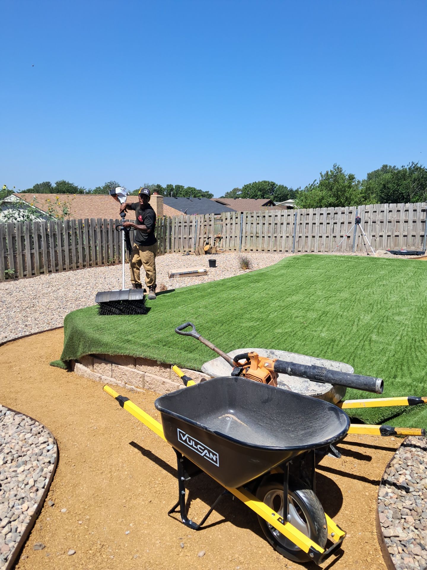 Turf Installation by Clays Services Inc