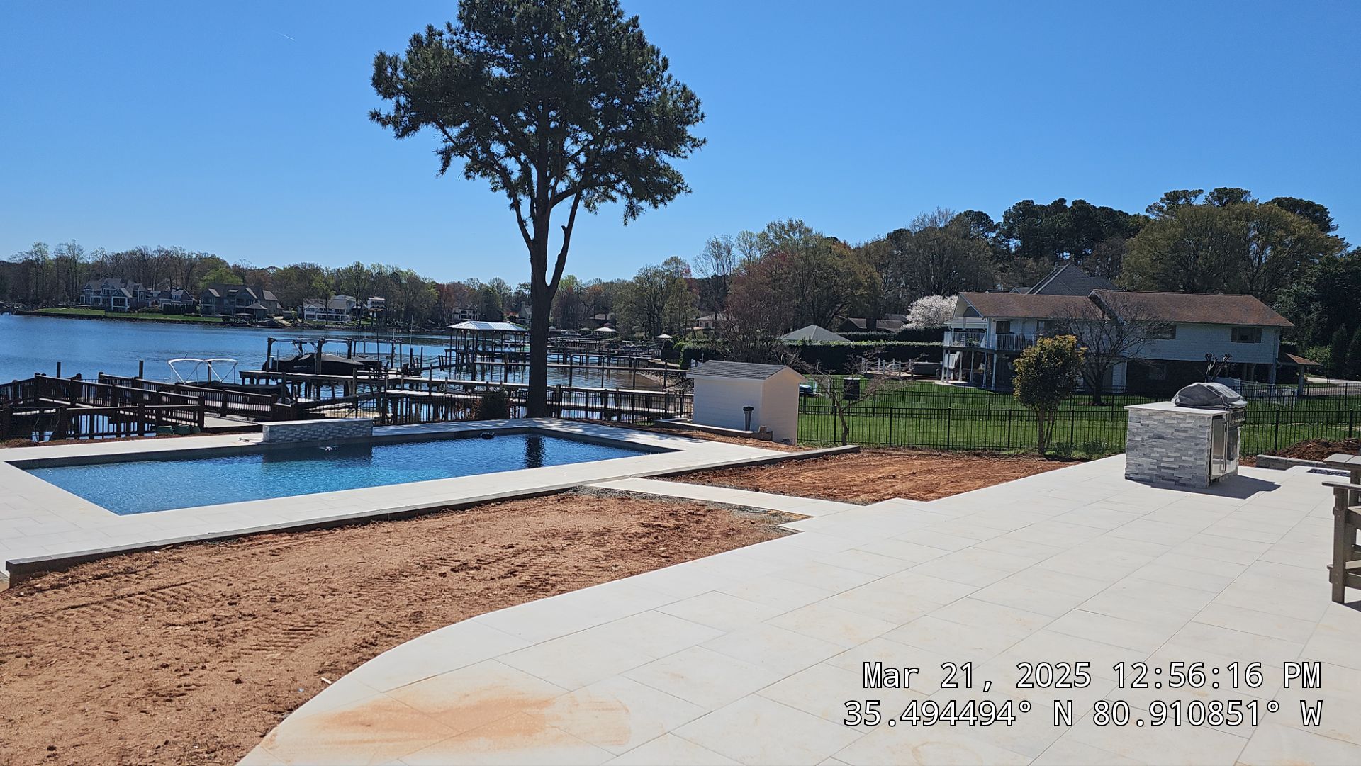 Hardscape Installation using Irrigation by Carolina-Metro Landscape, Inc