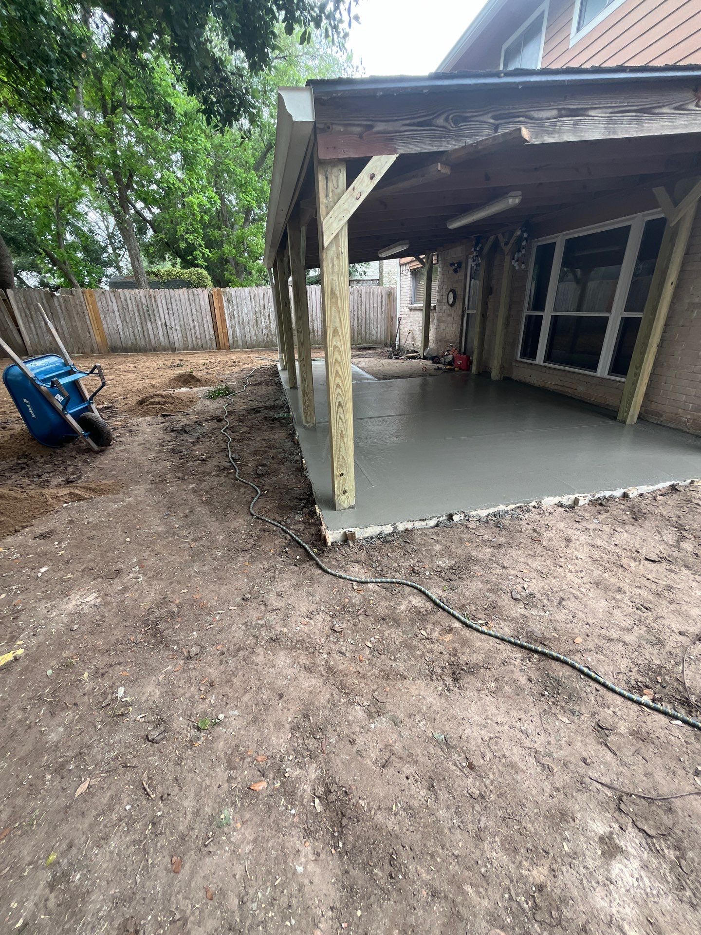 Bye-Bye Flooding! Mr. Dontaye's Back Patio & Drainage Overhaul π§π by Texas Urban Elements