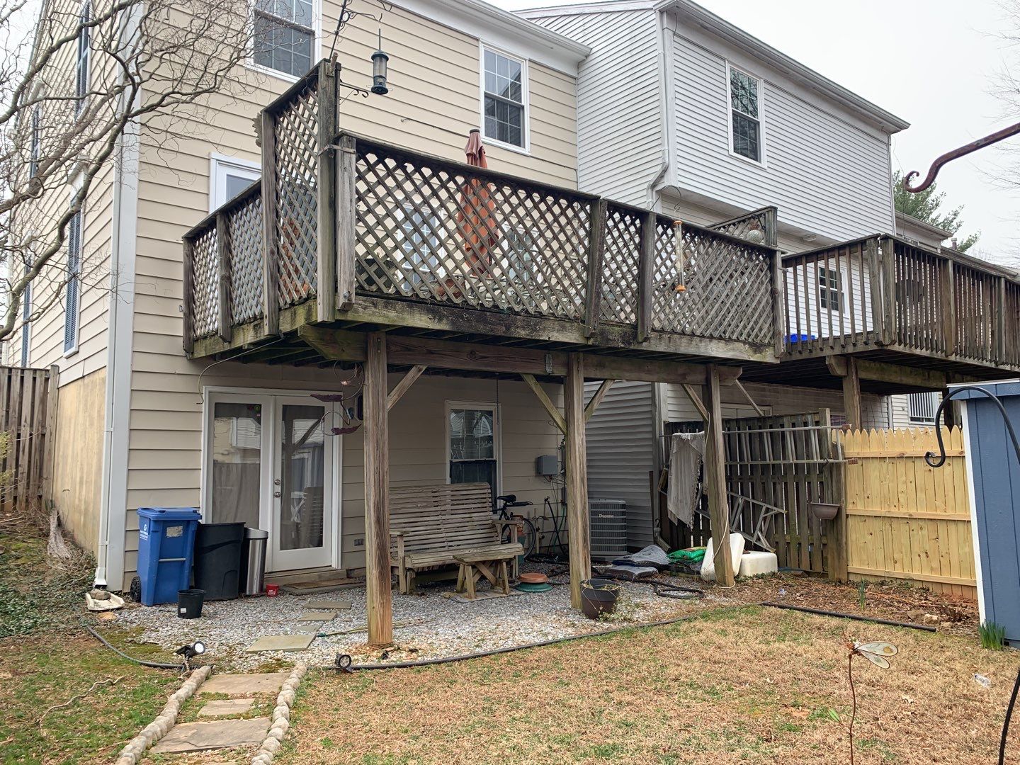 Deck Transformation using Timbertech by The Smet Companies, LLC