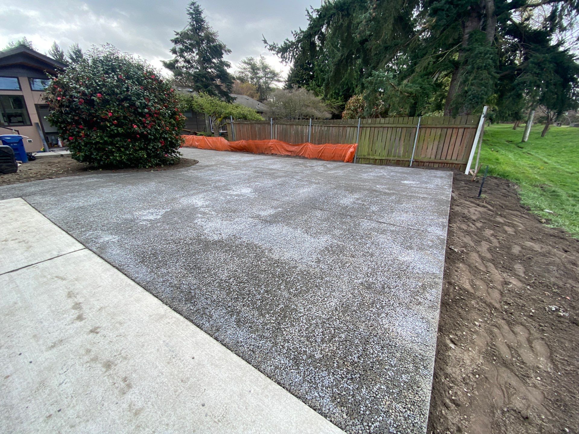 Ron | Pervious Concrete Driveway  by Jireh Asphalt & Concrete Inc 