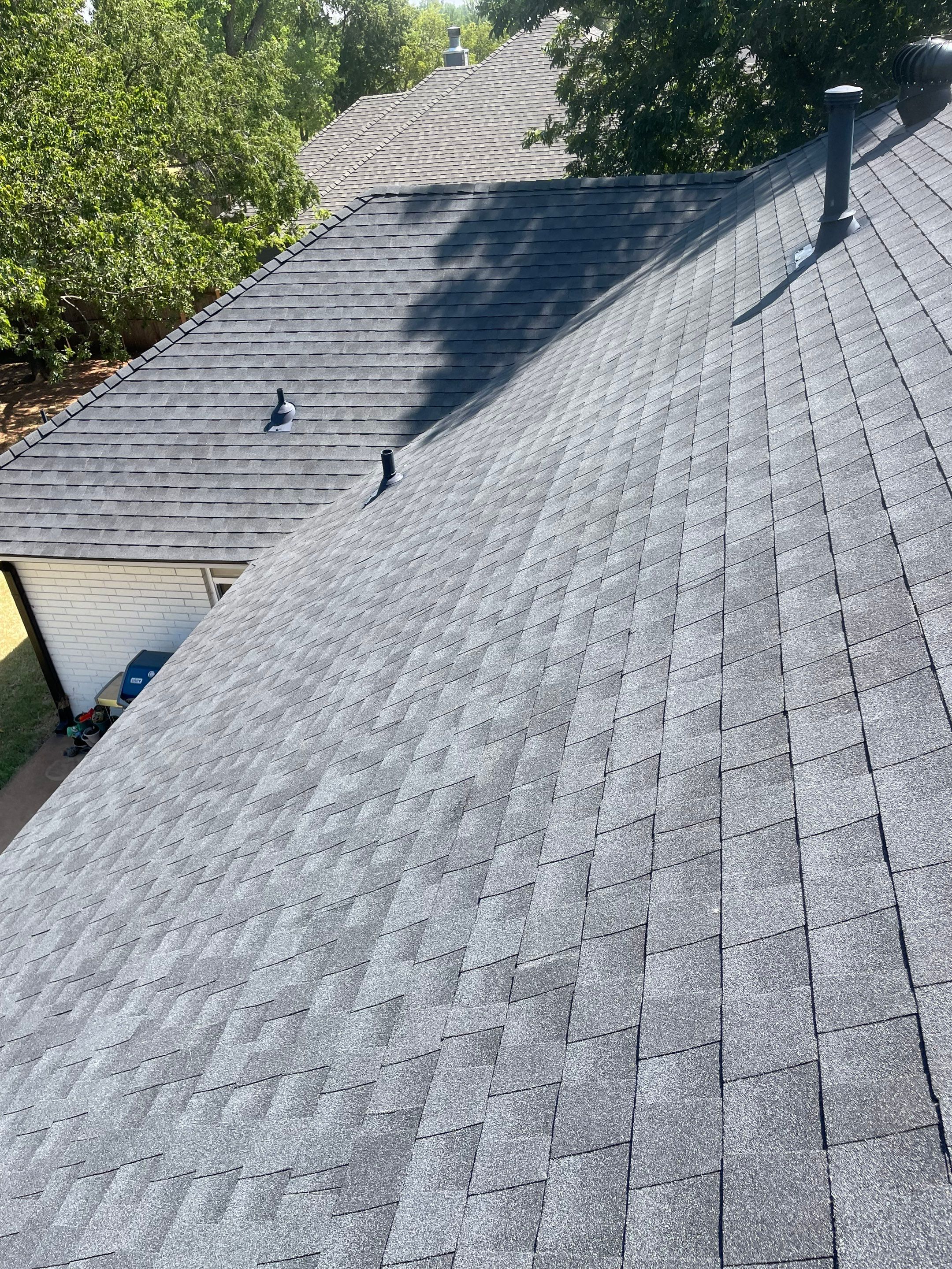 roof replacement in Edmond by McCann's Roofing and Construction