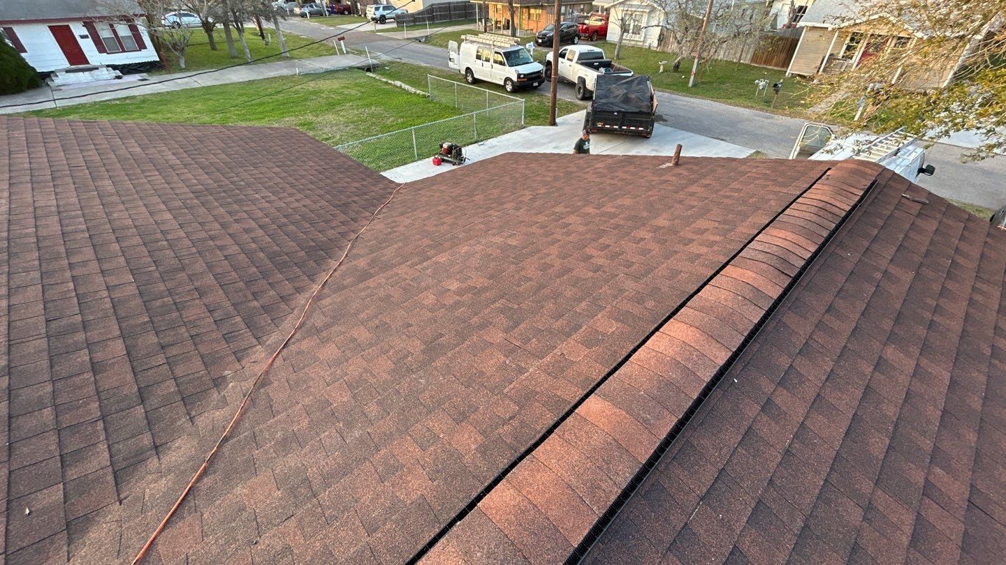 Residential Roofing Installation using GAF Natural Shadow by Lighthouse Roofing
