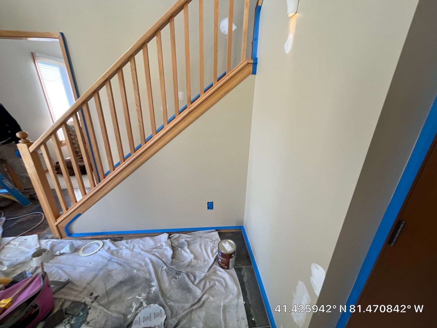 Orange Interior Repaint by Best Buy Painting