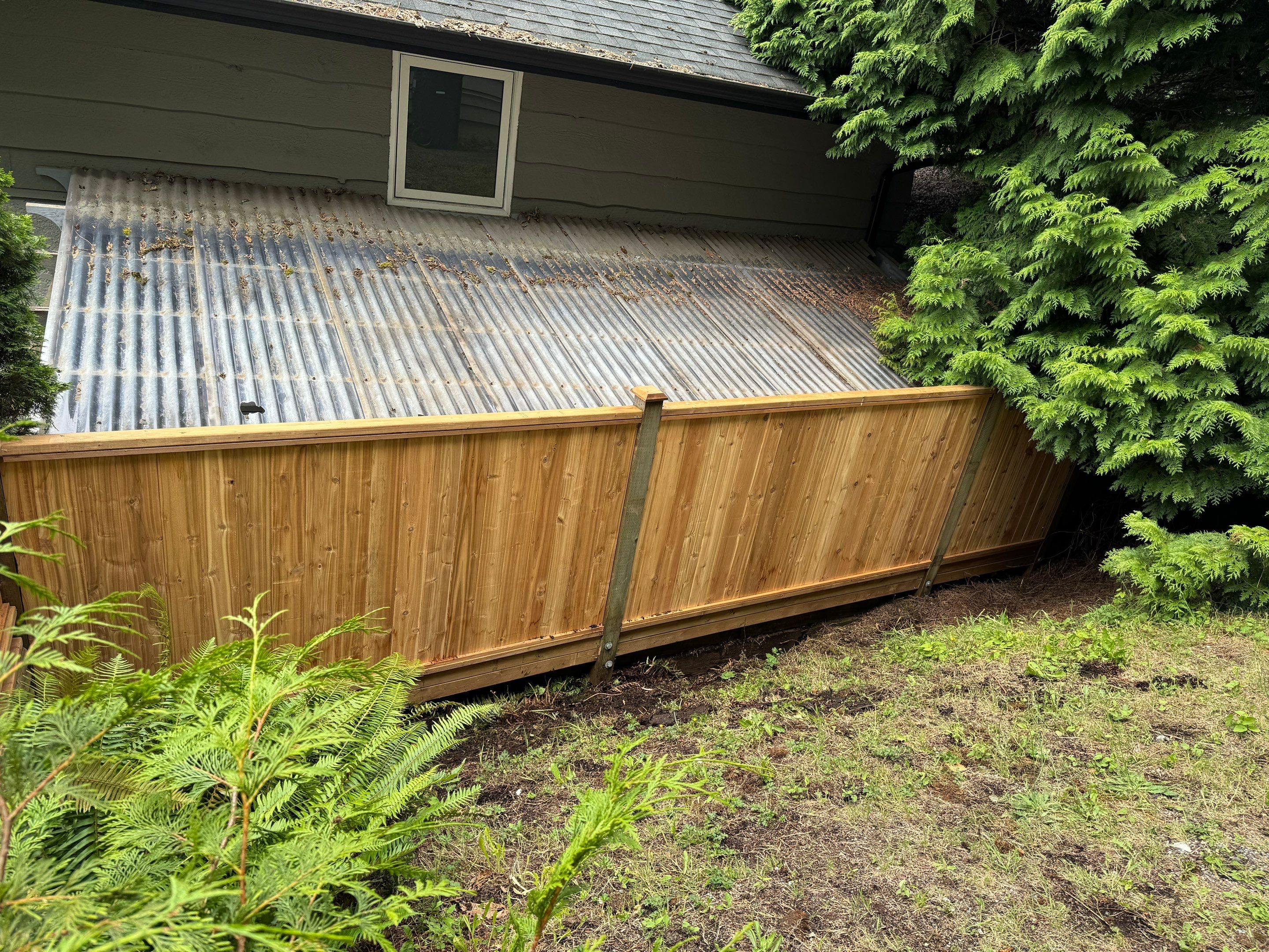 New Fence Installation - Edgemont Village by YVR Construction Group