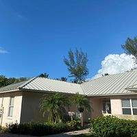 .032 Aluminum 1.5" Mechanical Seam Sandstone by Total Roofing System The Metal Roof Experts